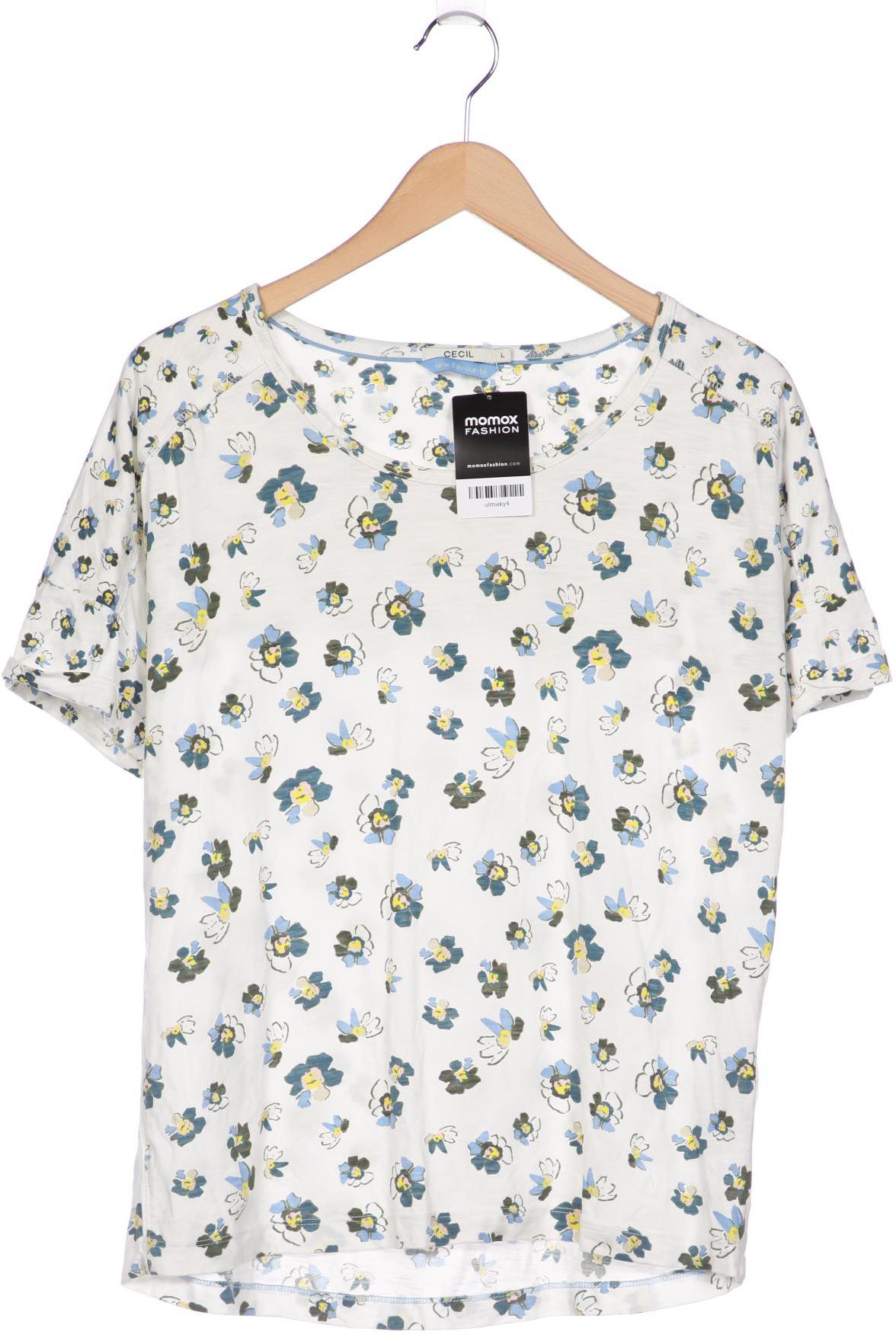

CECIL Damen T-Shirt, weiß