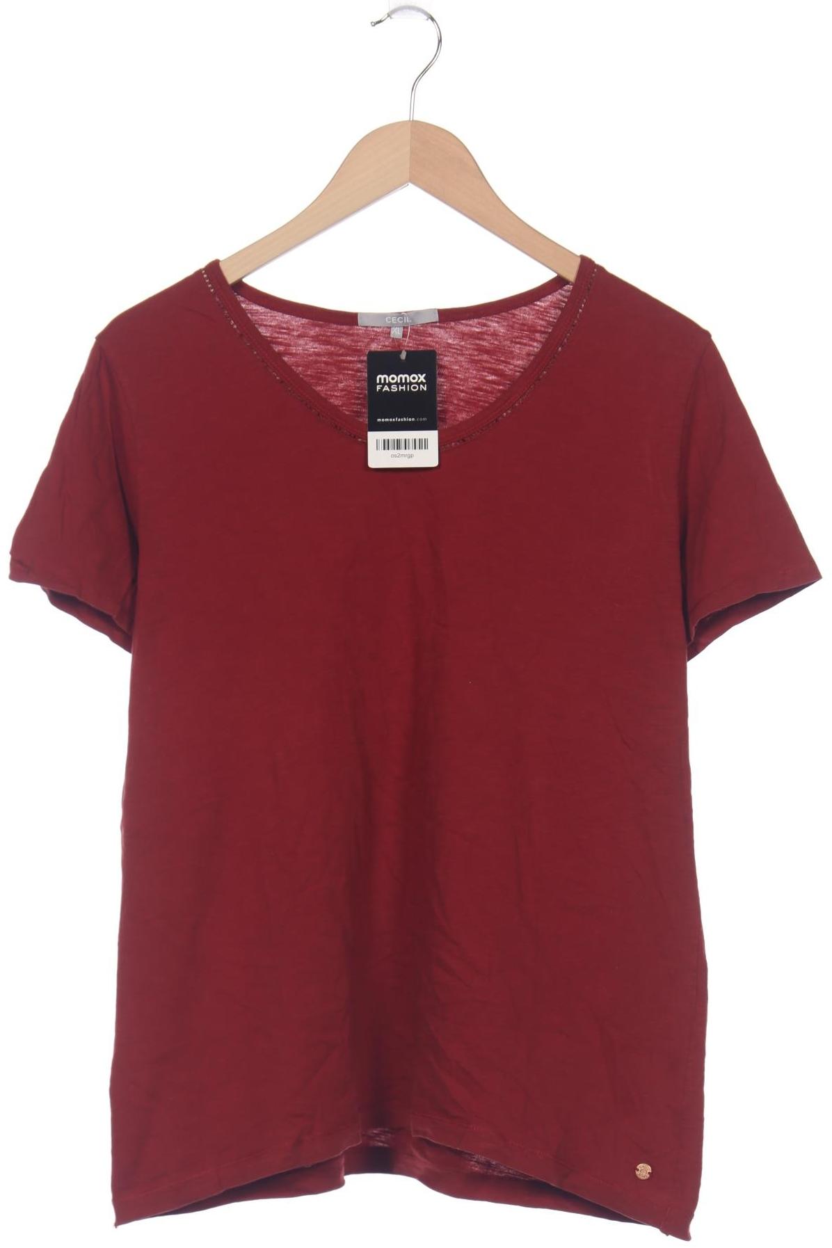 

Cecil Damen T-Shirt, bordeaux, Gr. 44
