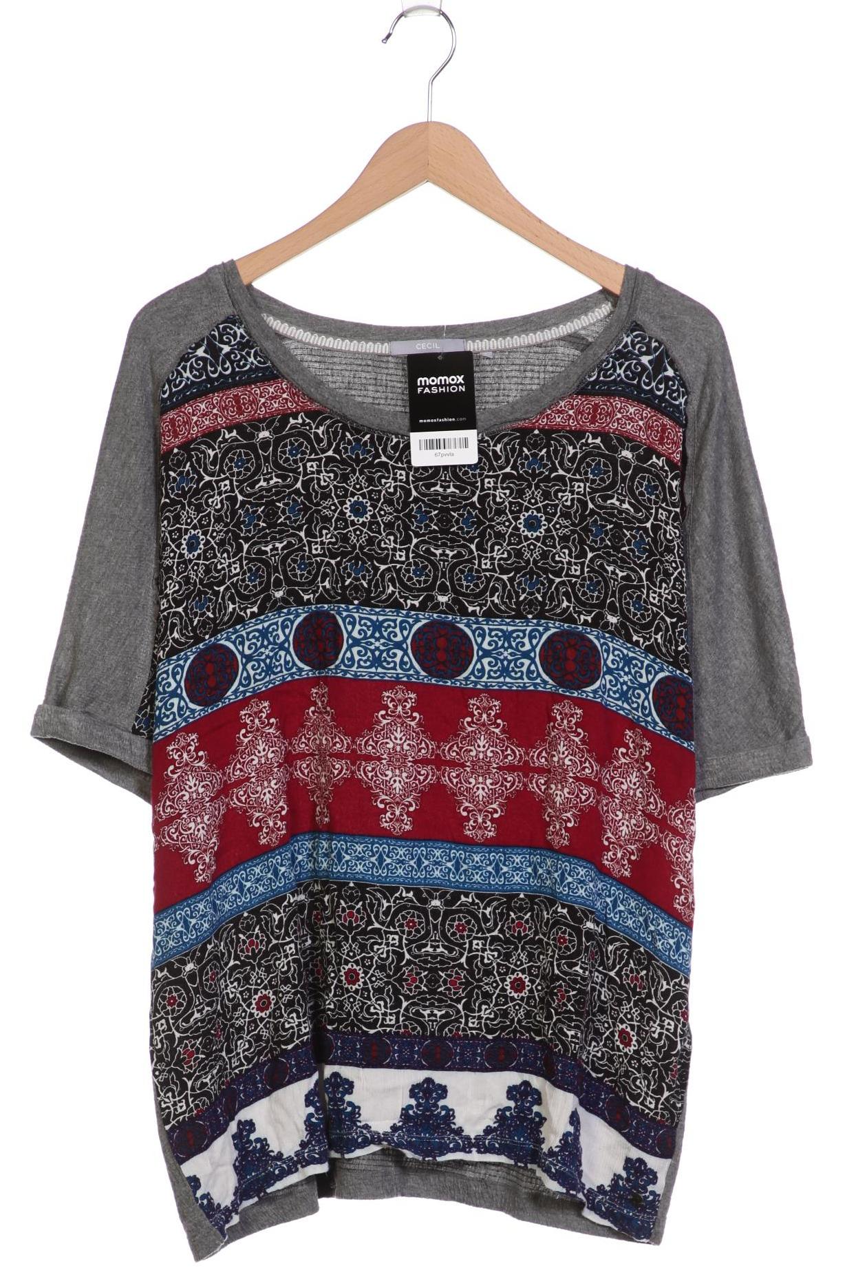 

Cecil Damen T-Shirt, mehrfarbig, Gr. 42
