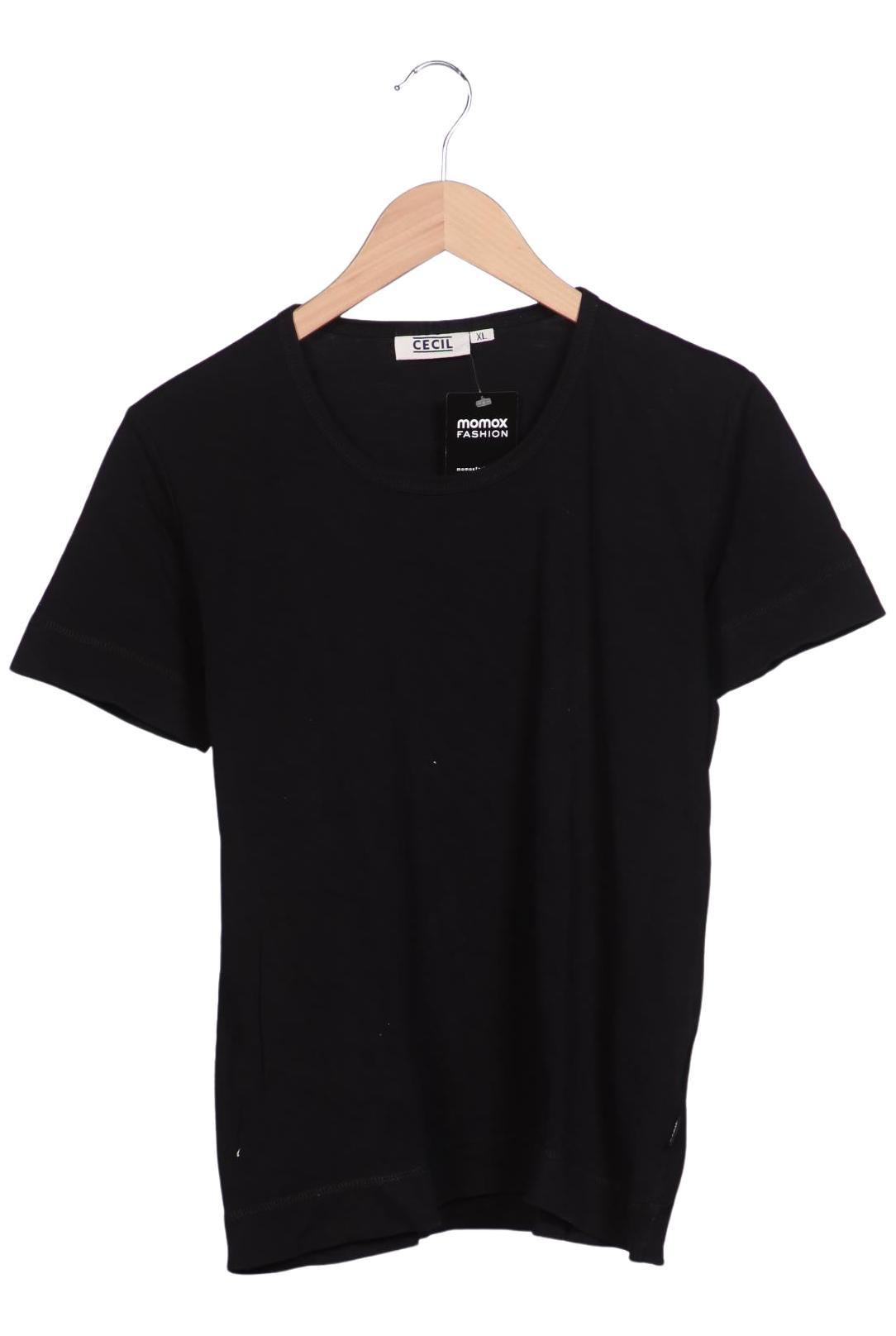 

Cecil Damen T-Shirt, schwarz, Gr. 44