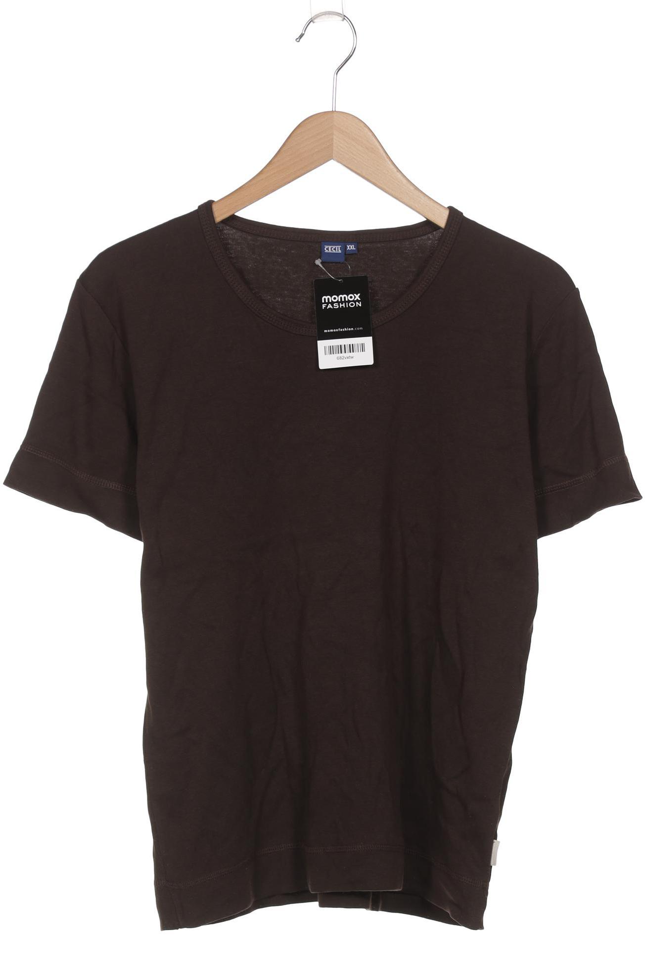 

Cecil Damen T-Shirt, braun, Gr. 46
