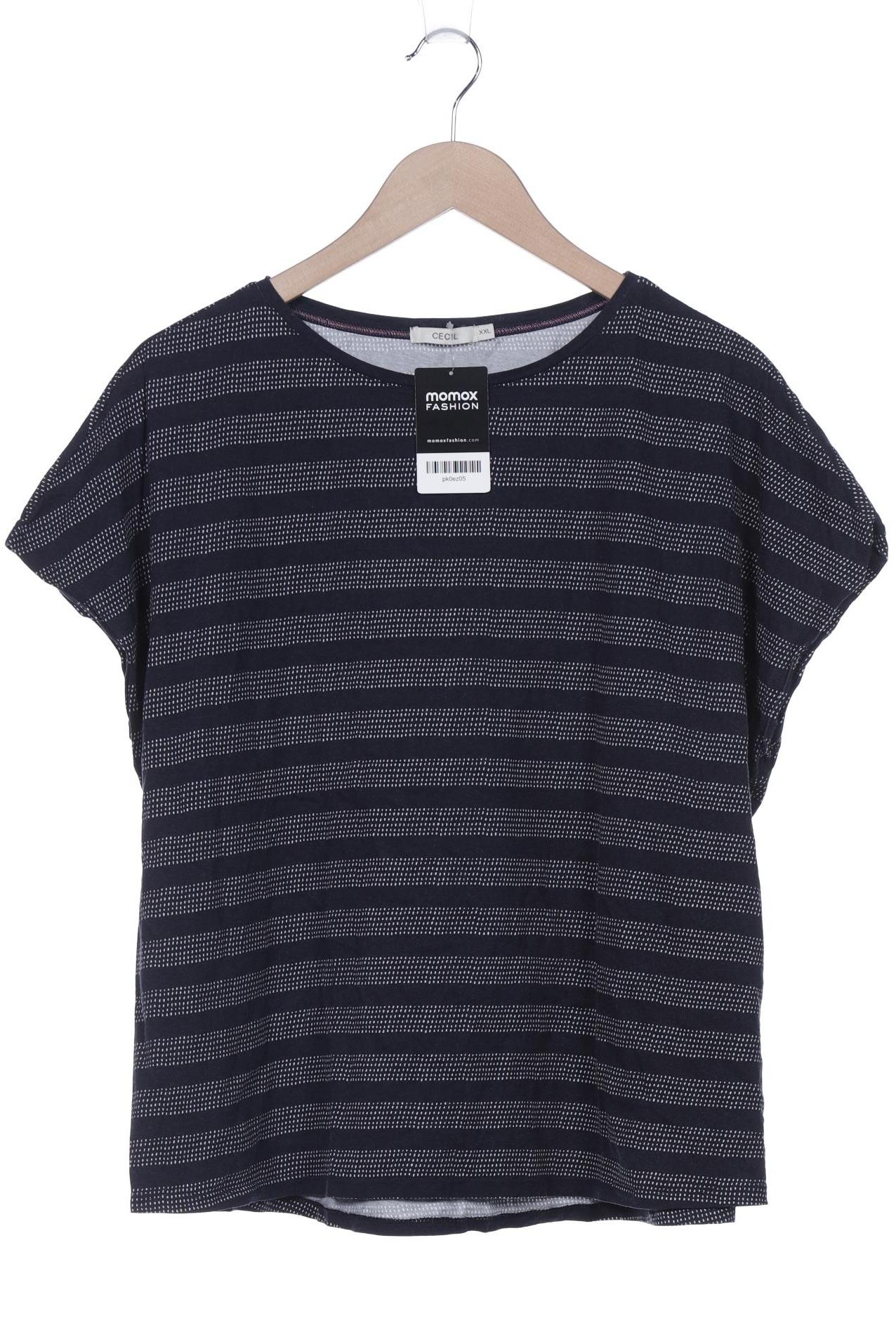 

Cecil Damen T-Shirt, marineblau, Gr. 46
