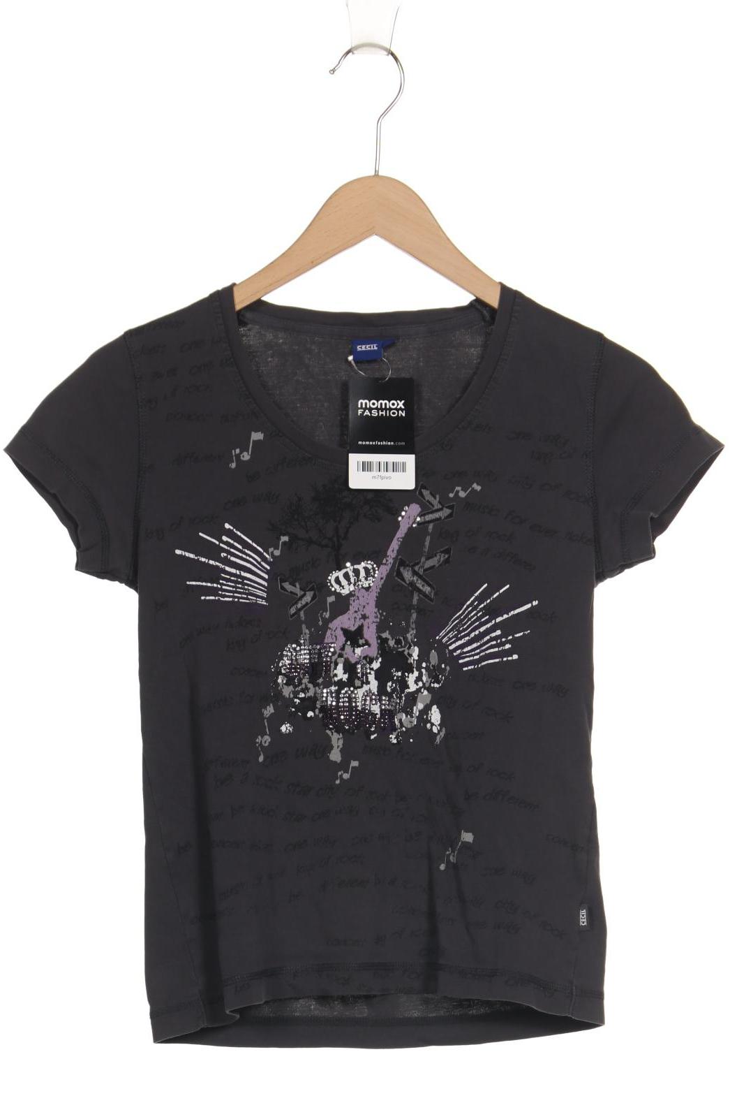 

Cecil Damen T-Shirt, grau, Gr. 36