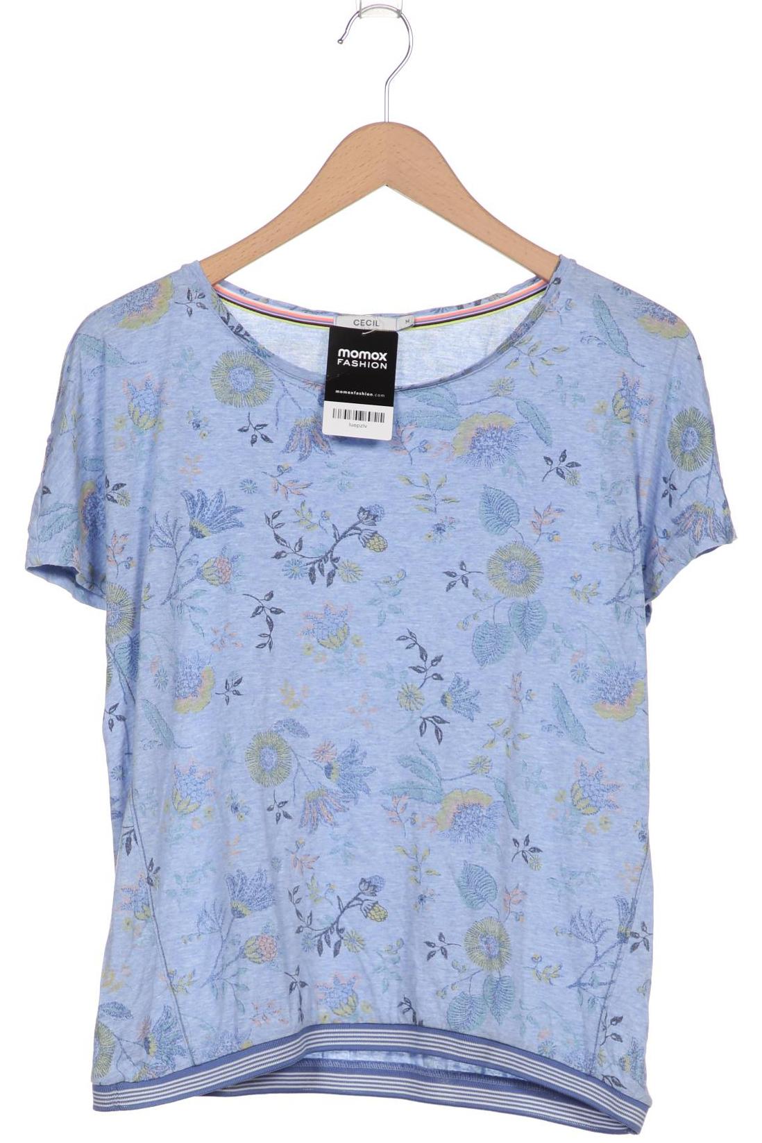 

CECIL Damen T-Shirt, hellblau