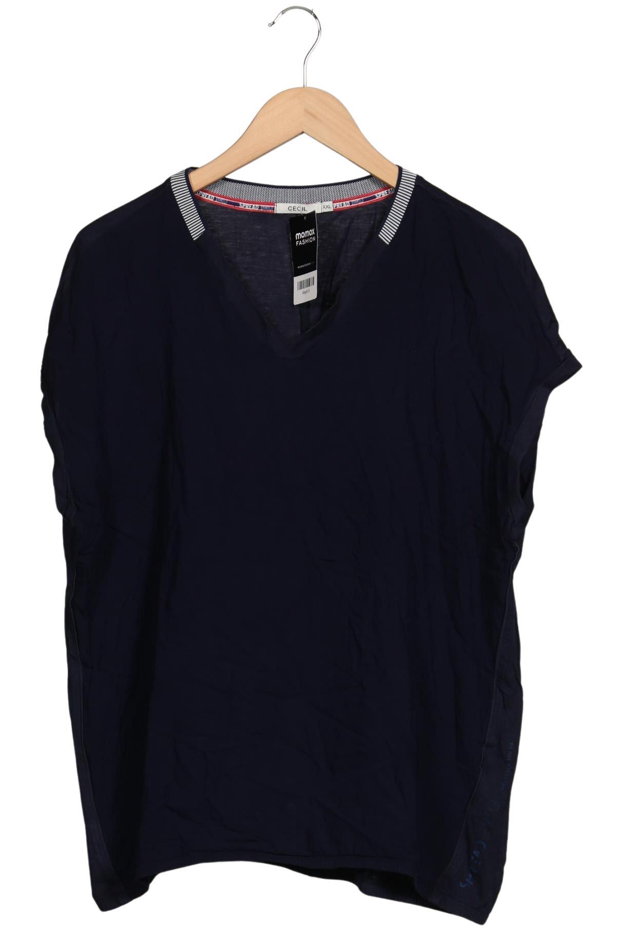 

Cecil Damen T-Shirt, marineblau, Gr. 46