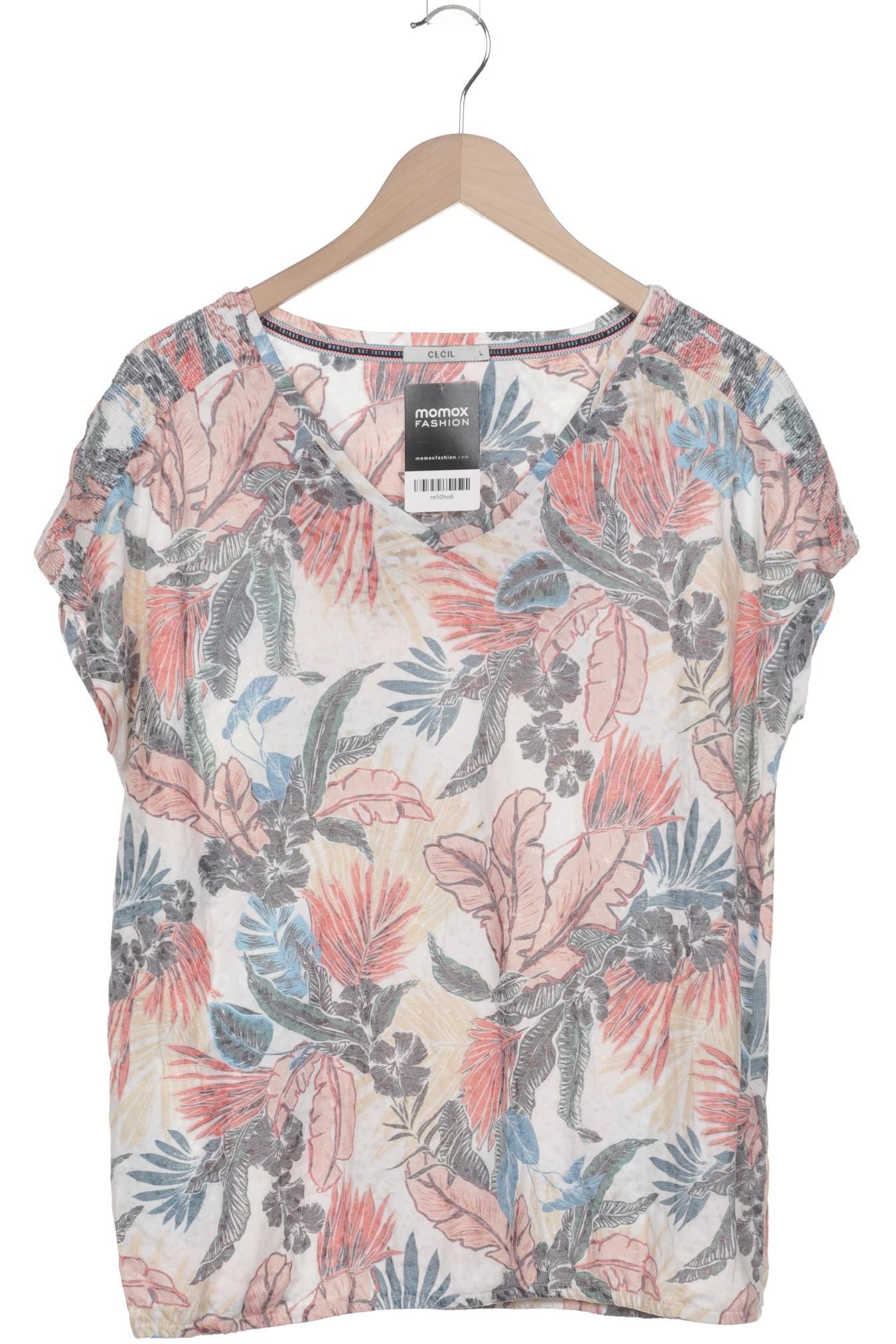 

Cecil Damen T-Shirt, mehrfarbig, Gr. 42