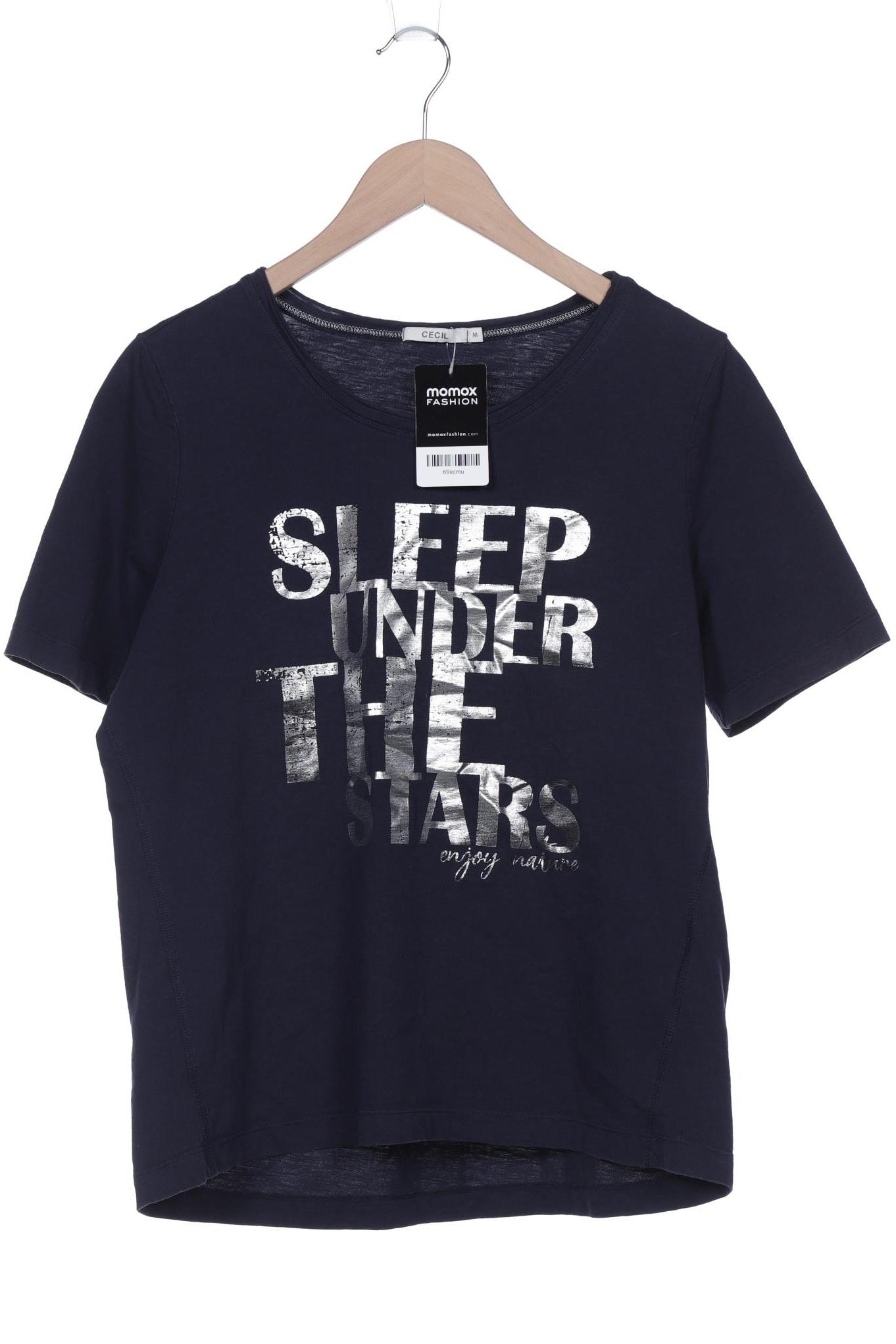 

Cecil Damen T-Shirt, marineblau, Gr. 38