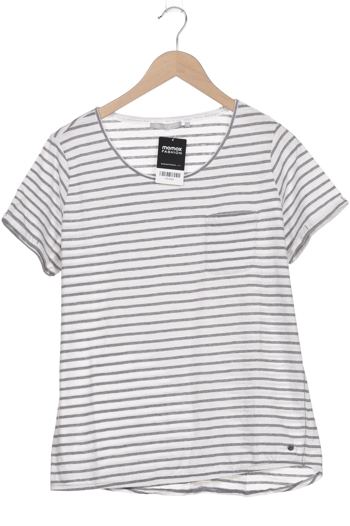 

Cecil Damen T-Shirt, weiß, Gr. 44