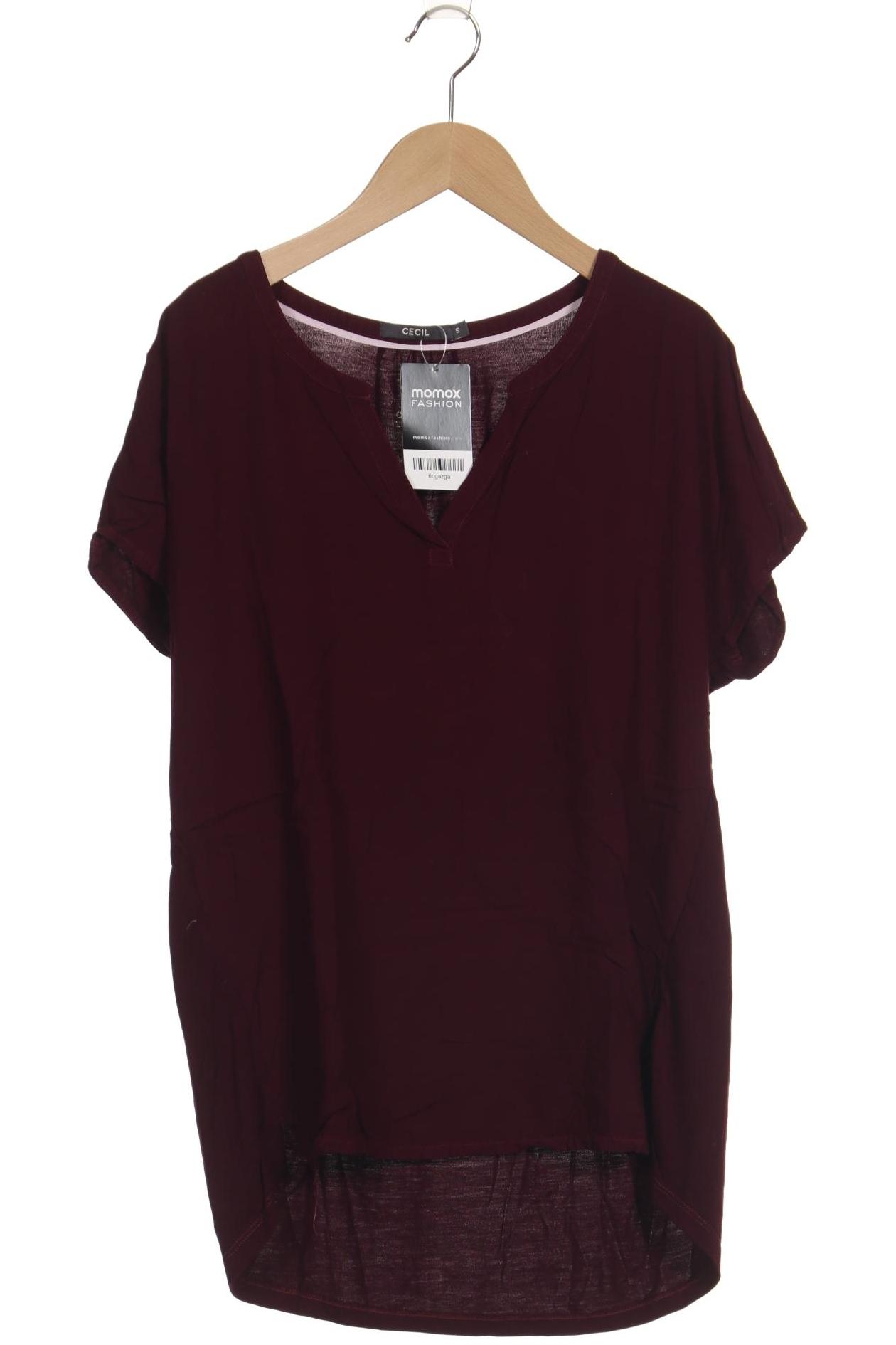 

Cecil Damen T-Shirt, bordeaux, Gr. 36
