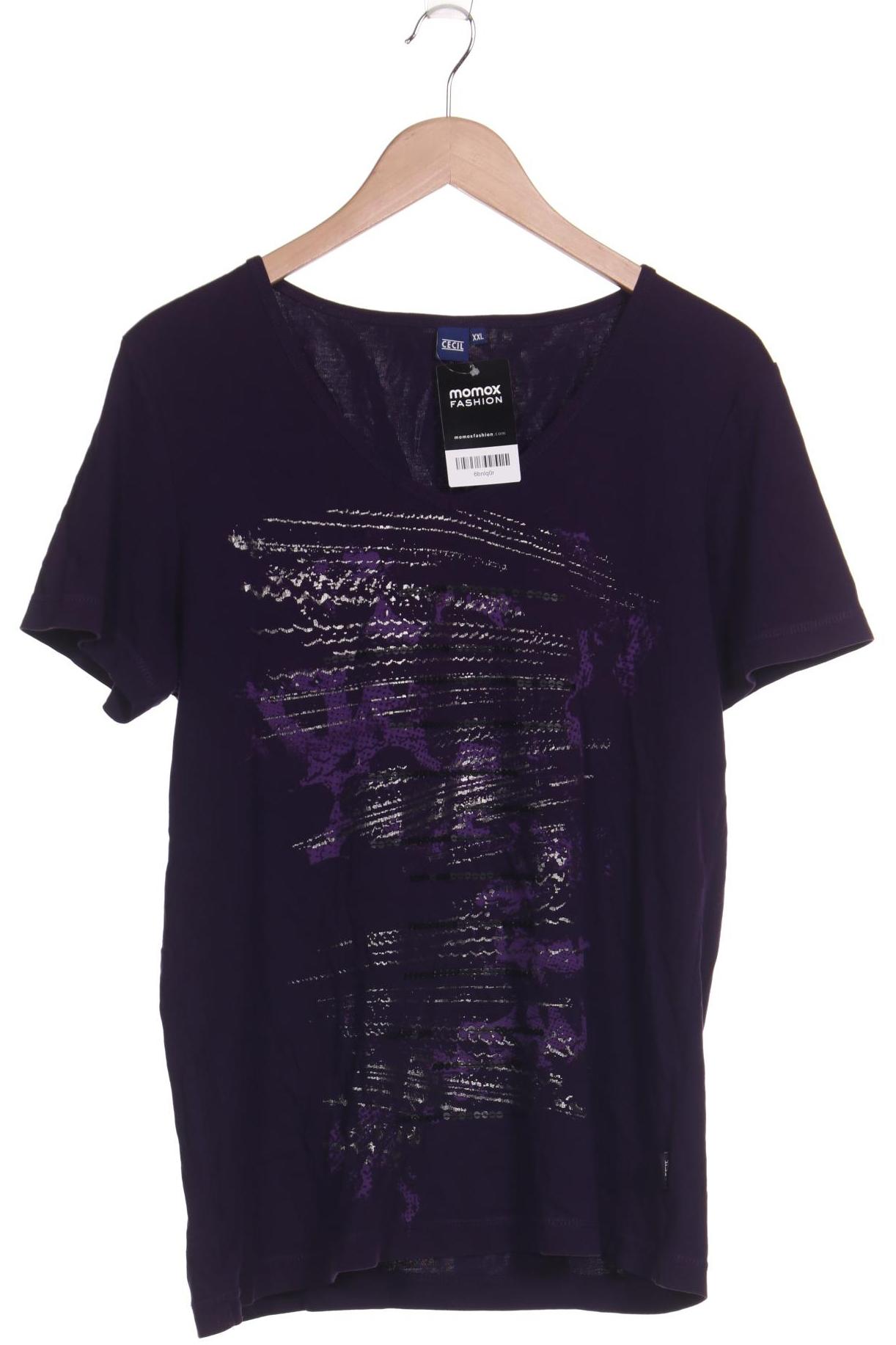 

Cecil Damen T-Shirt, flieder, Gr. 46