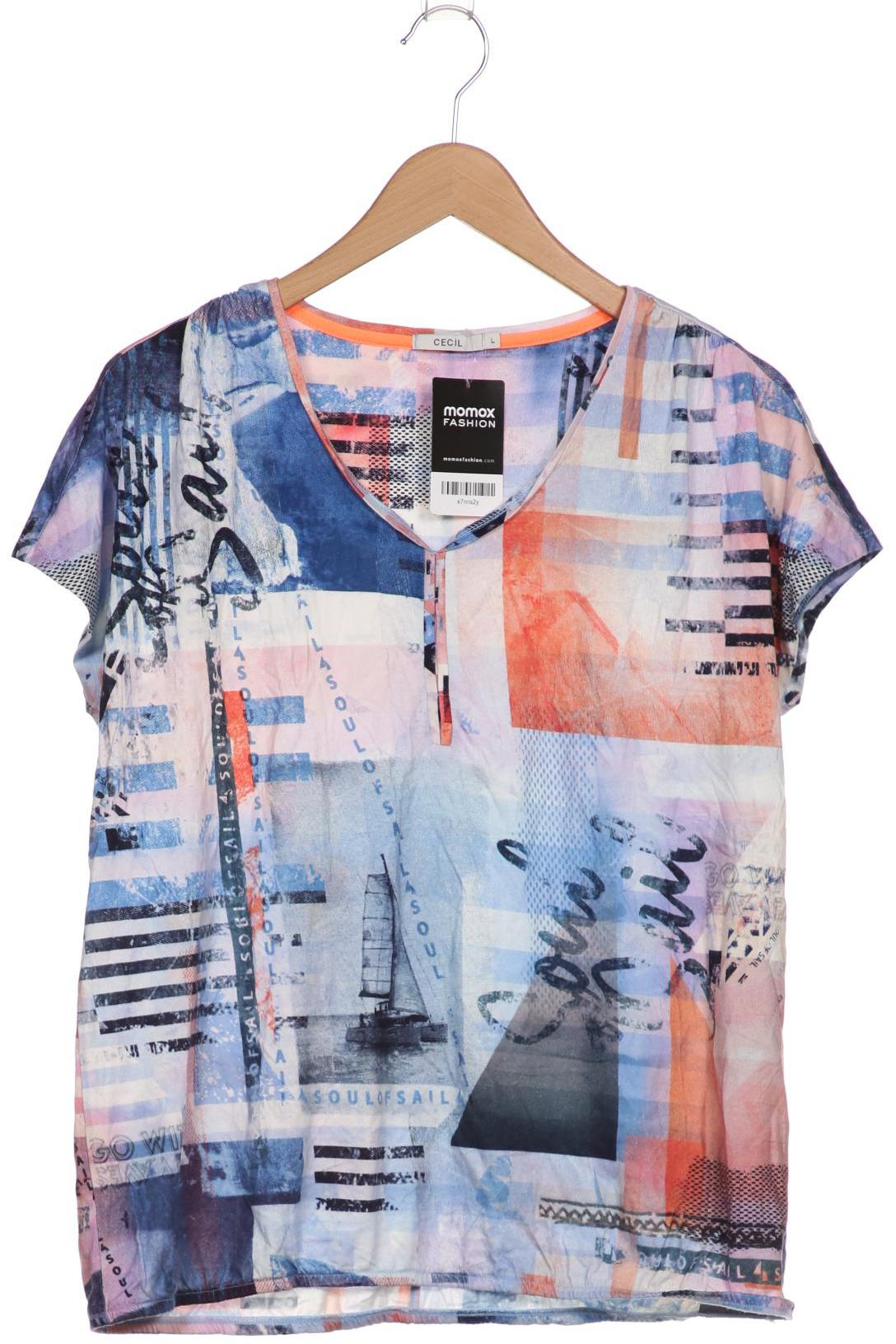 

CECIL Damen T-Shirt, blau
