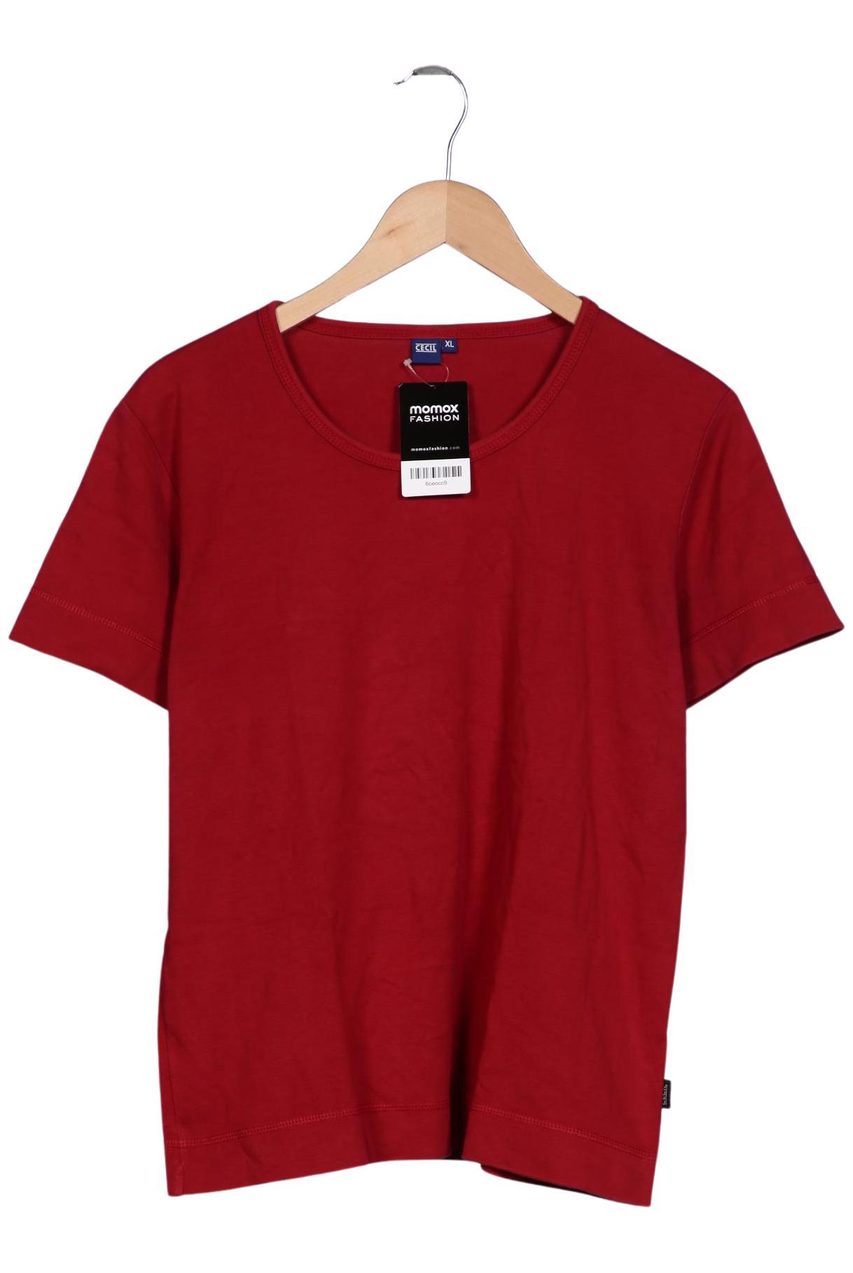 

Cecil Damen T-Shirt, rot, Gr. 44
