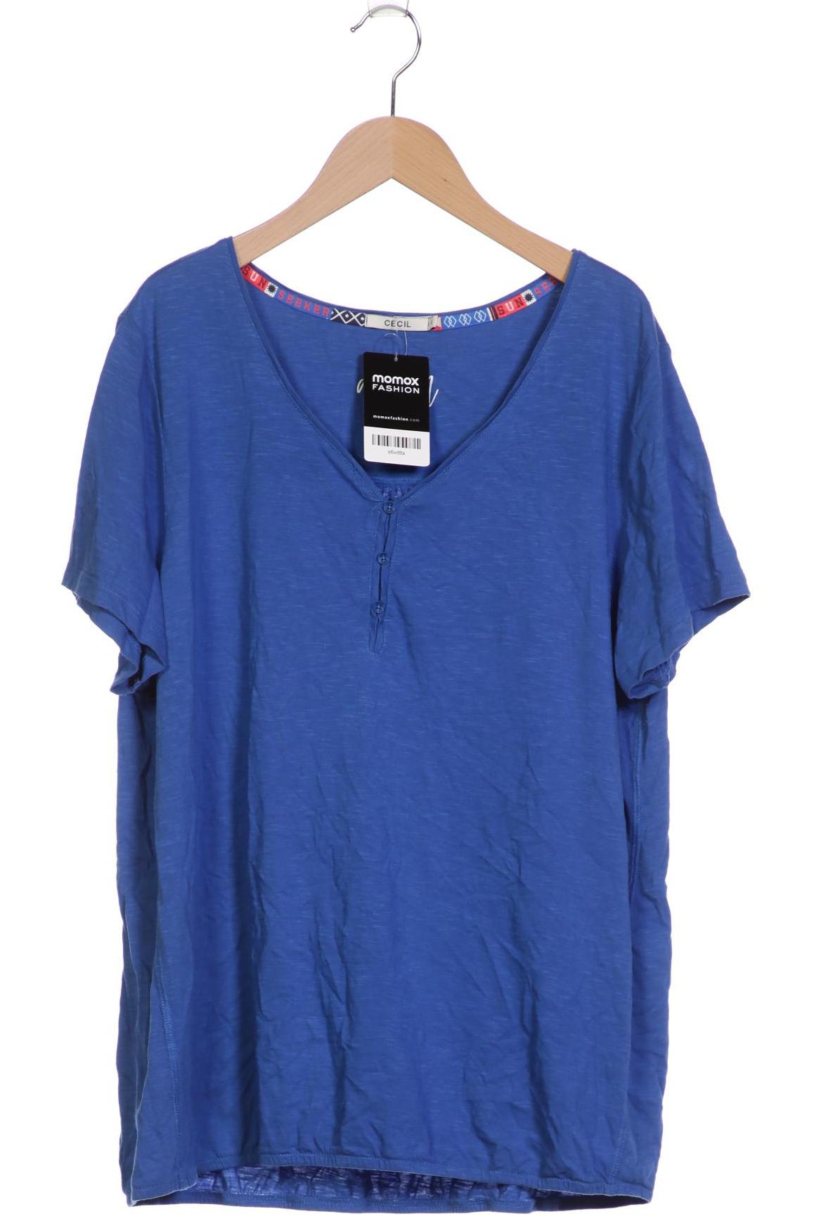 

Cecil Damen T-Shirt, blau, Gr. 44