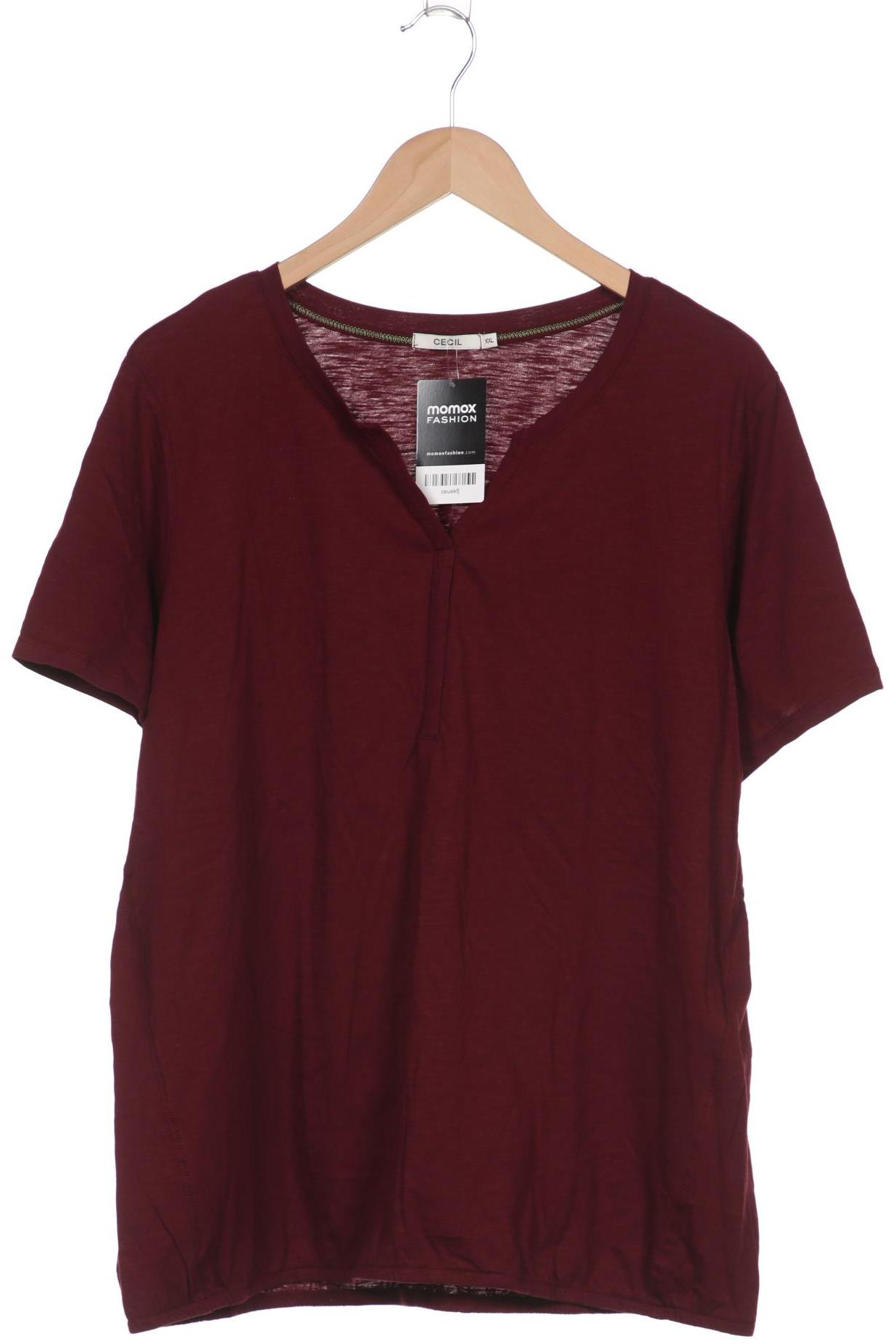 

CECIL Damen T-Shirt, bordeaux