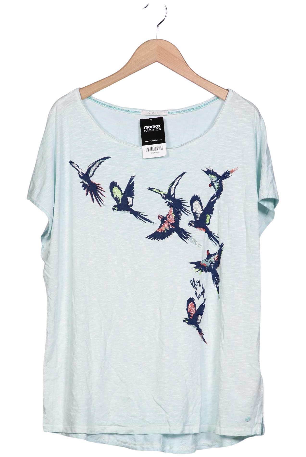 

Cecil Damen T-Shirt, hellblau, Gr. 46