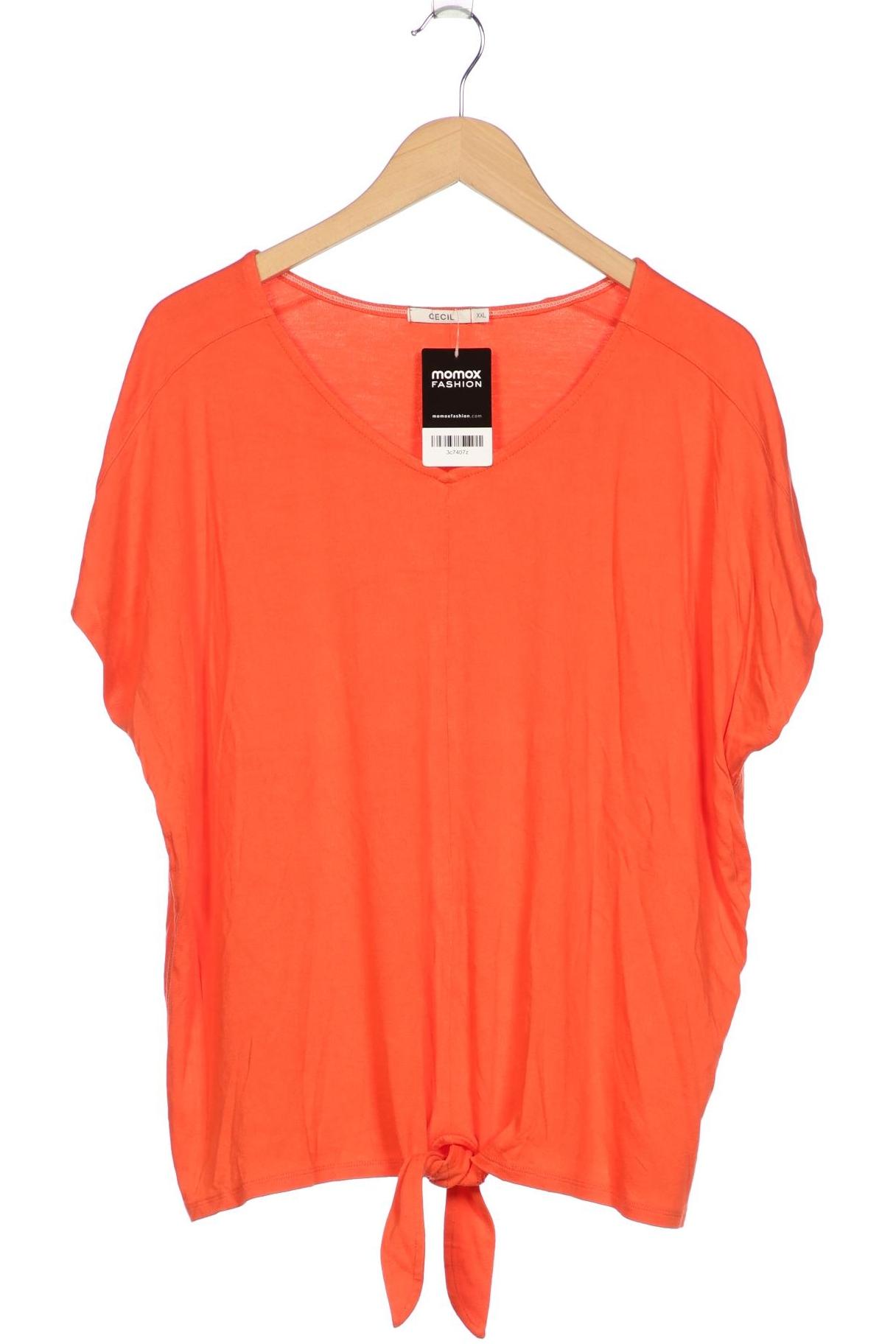 

Cecil Damen T-Shirt, orange, Gr. 46