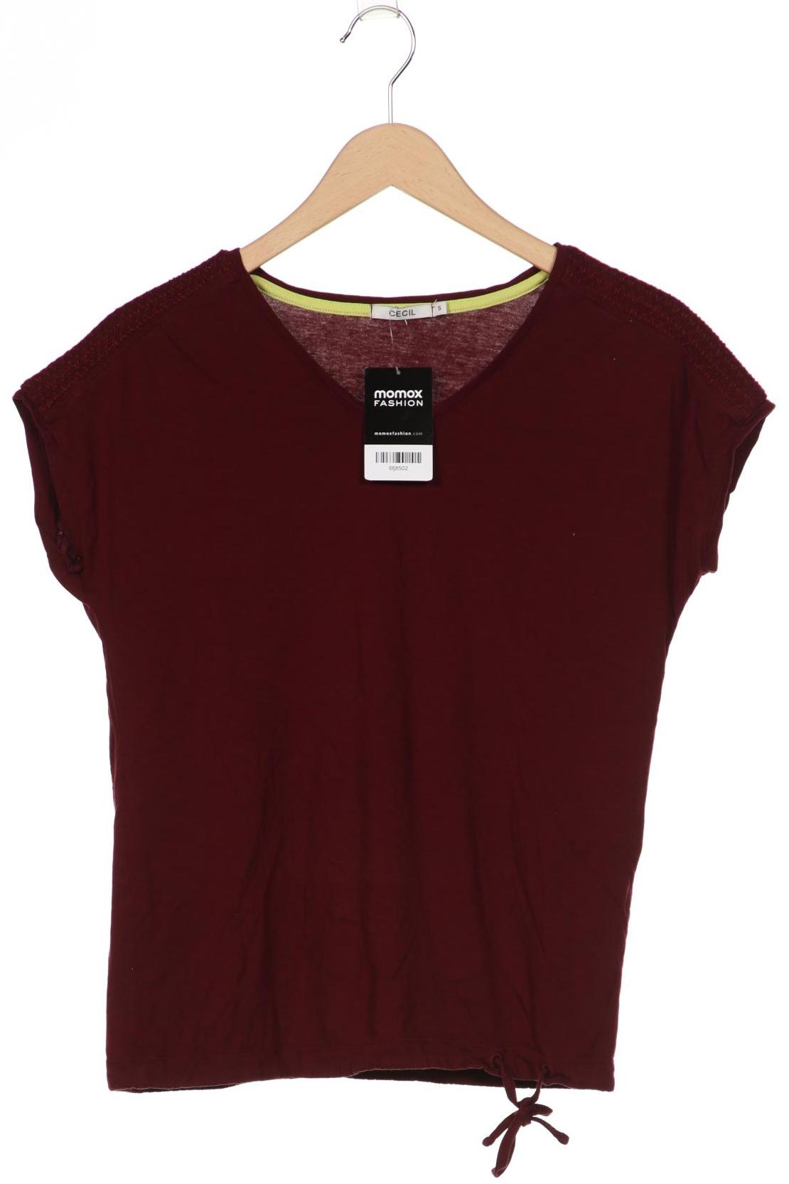 

CECIL Damen T-Shirt, bordeaux