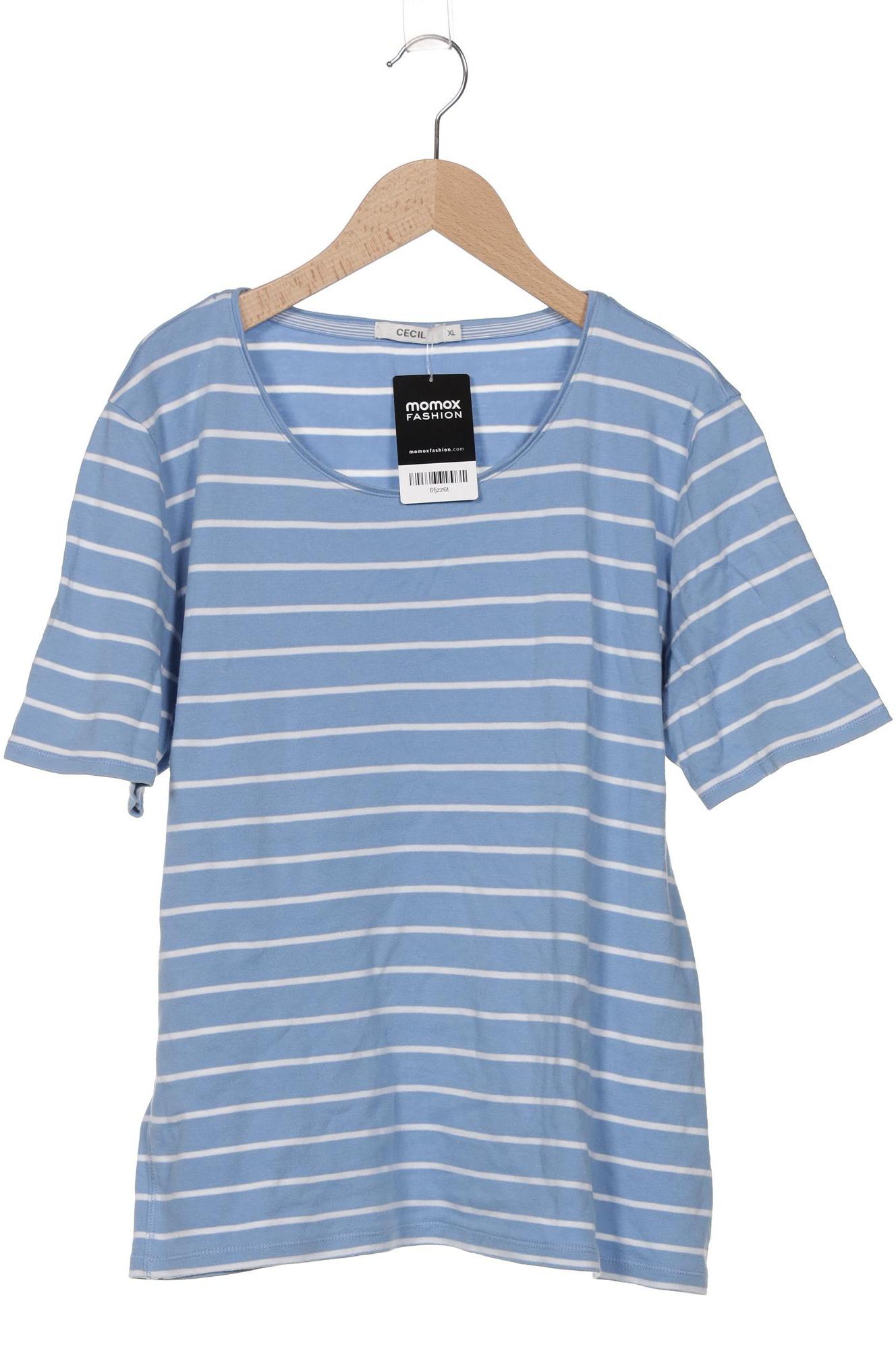 

Cecil Damen T-Shirt, blau, Gr. 44