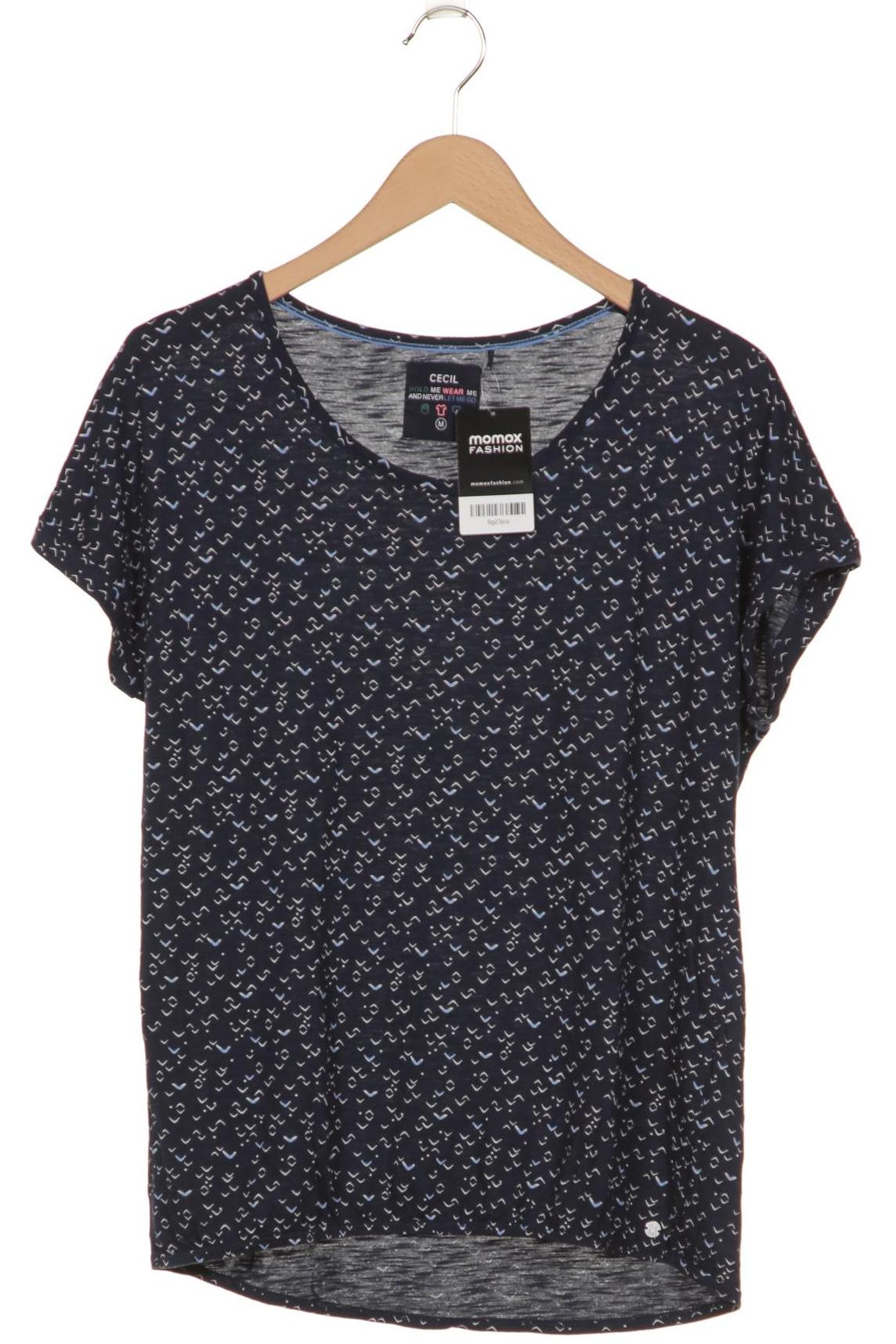 

CECIL Damen T-Shirt, marineblau