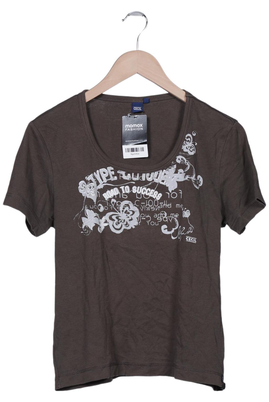 

Cecil Damen T-Shirt, braun, Gr. 42