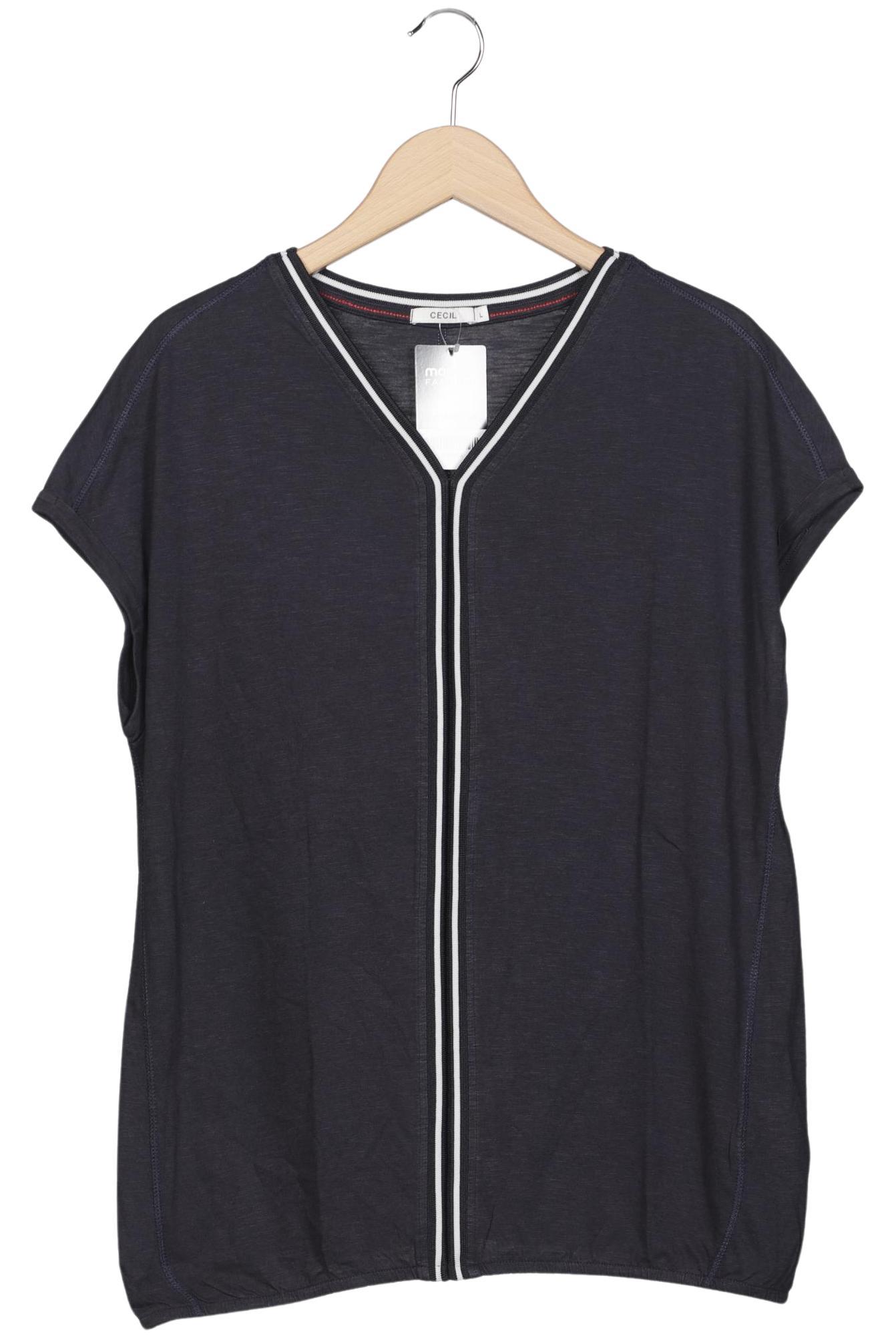 

Cecil Damen T-Shirt, marineblau, Gr. 42