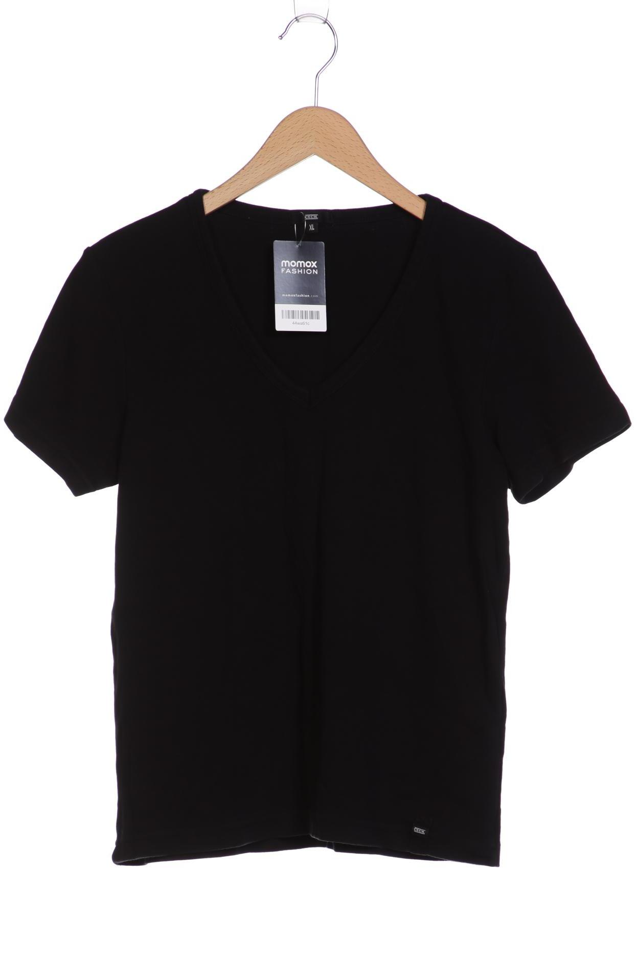 

Cecil Damen T-Shirt, schwarz, Gr. 44
