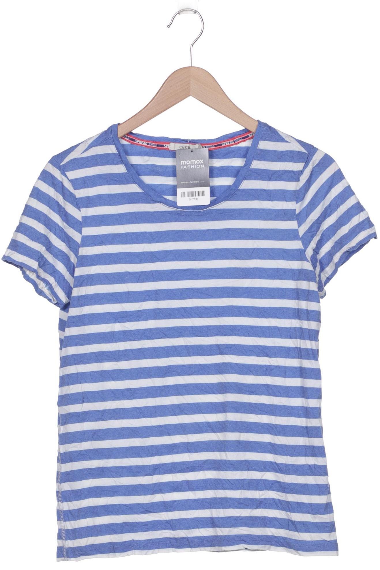 

CECIL Damen T-Shirt, blau