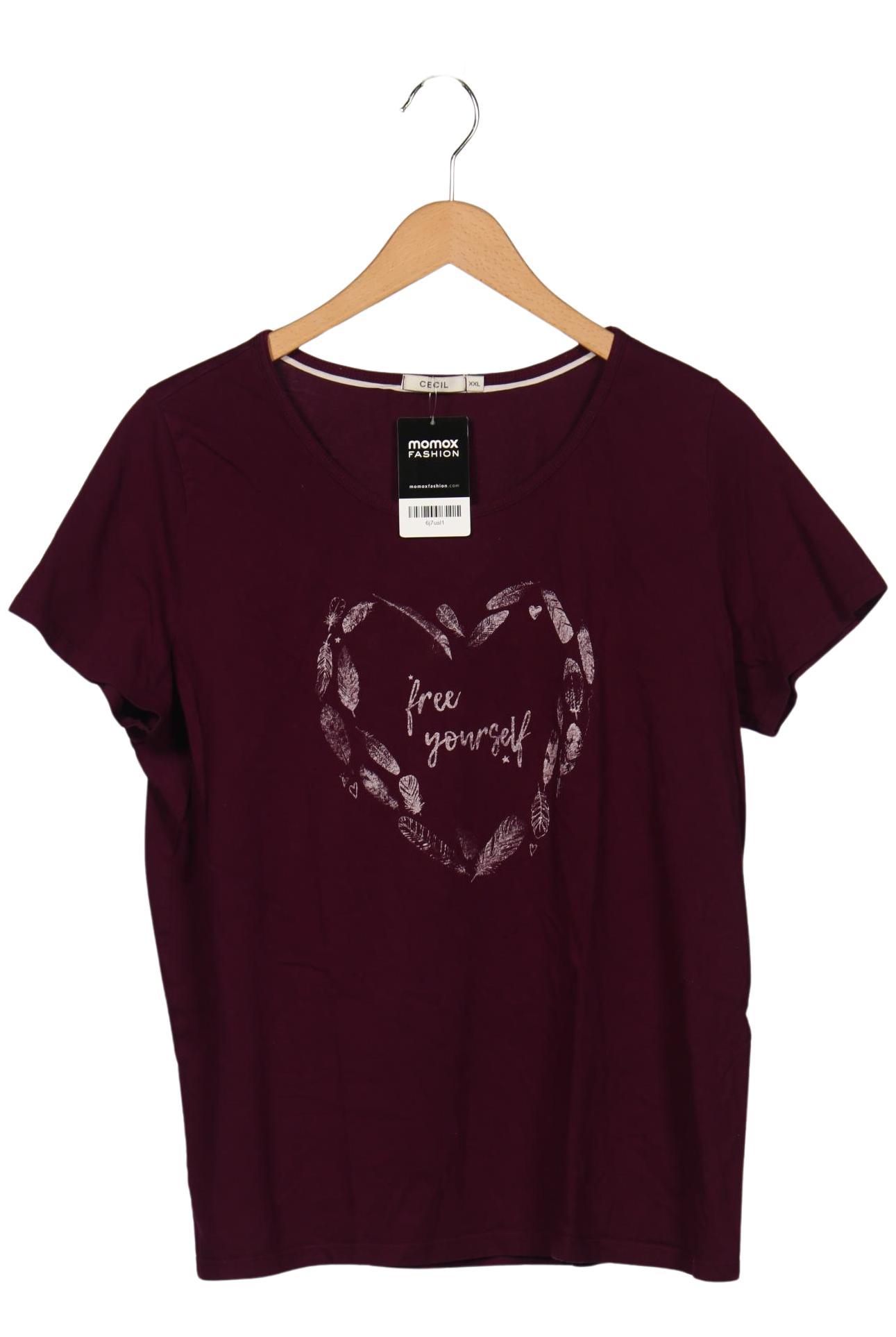 

Cecil Damen T-Shirt, flieder, Gr. 46