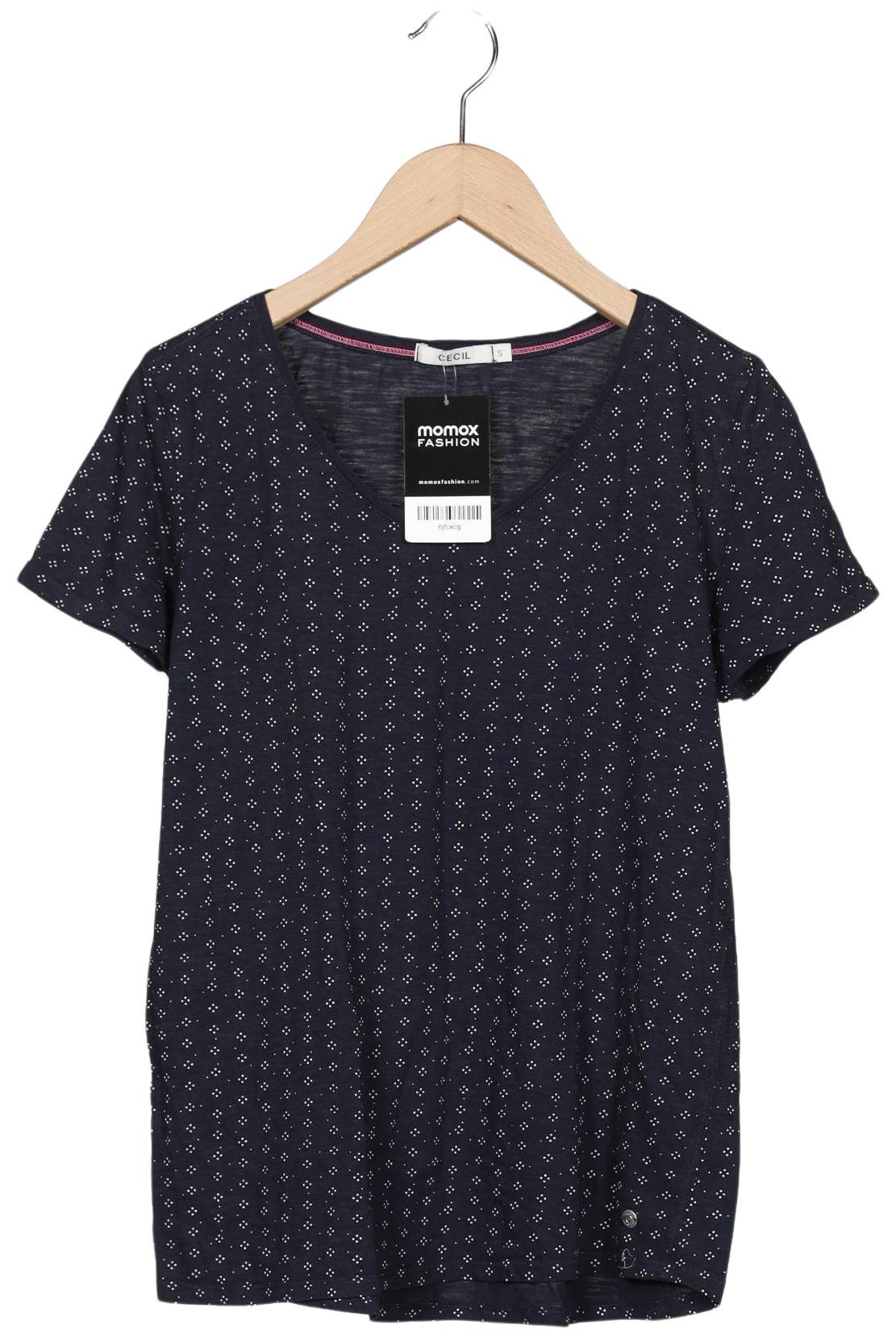 

Cecil Damen T-Shirt, marineblau, Gr. 36