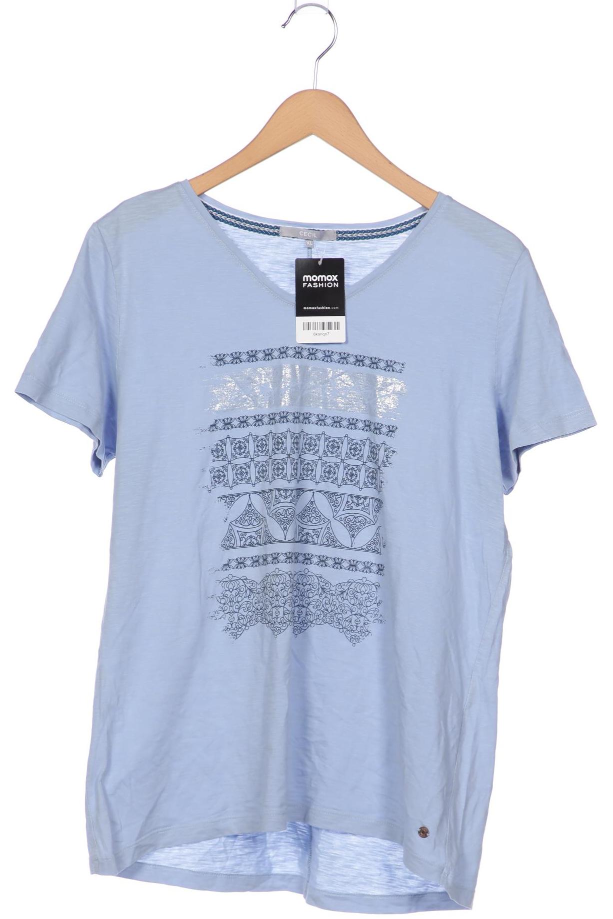 

Cecil Damen T-Shirt, blau, Gr. 44