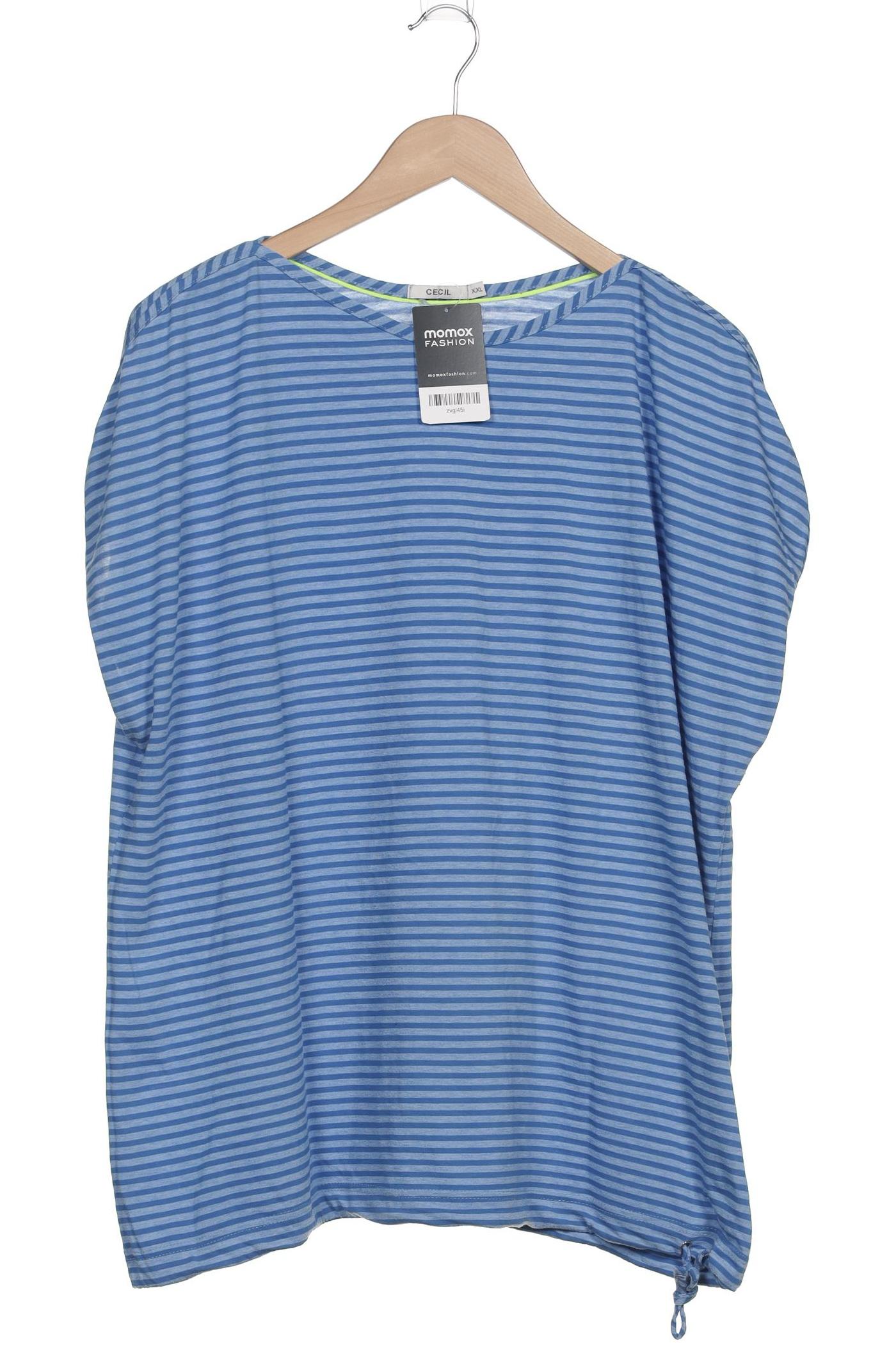 

Cecil Damen T-Shirt, blau, Gr. 46