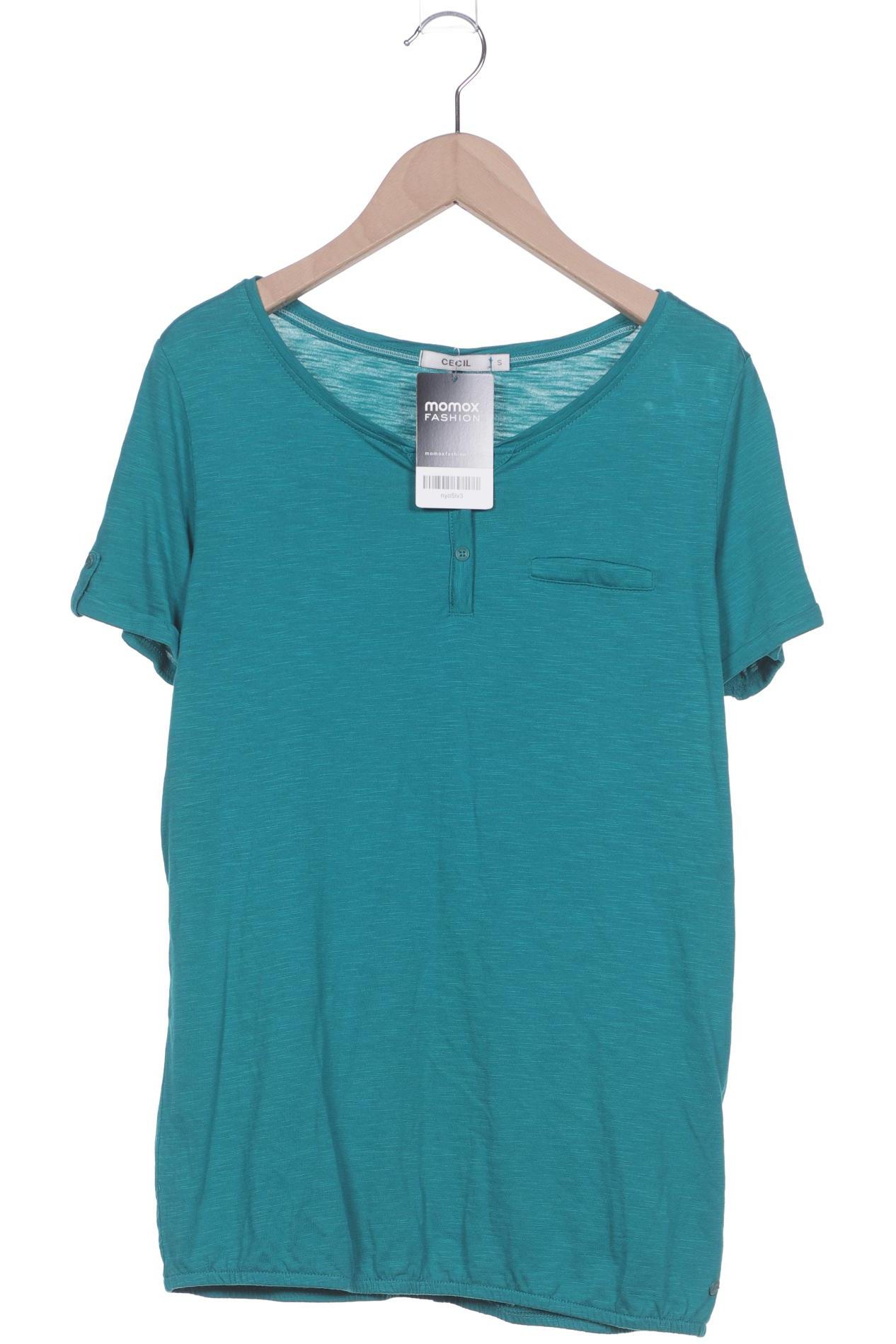 

Cecil Damen T-Shirt, türkis, Gr. 36