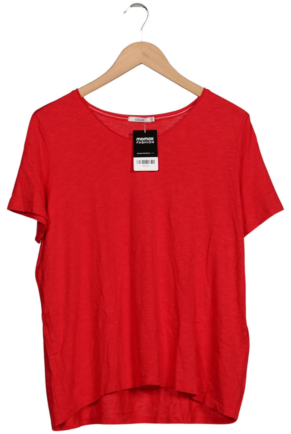 

Cecil Damen T-Shirt, rot, Gr. 44