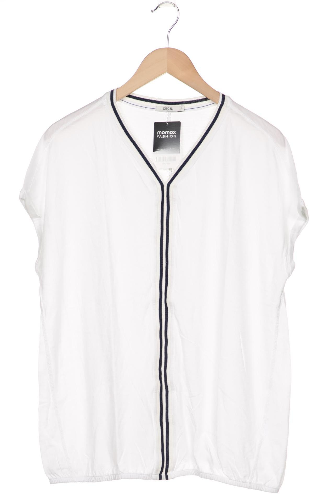 

CECIL Damen T-Shirt, weiß