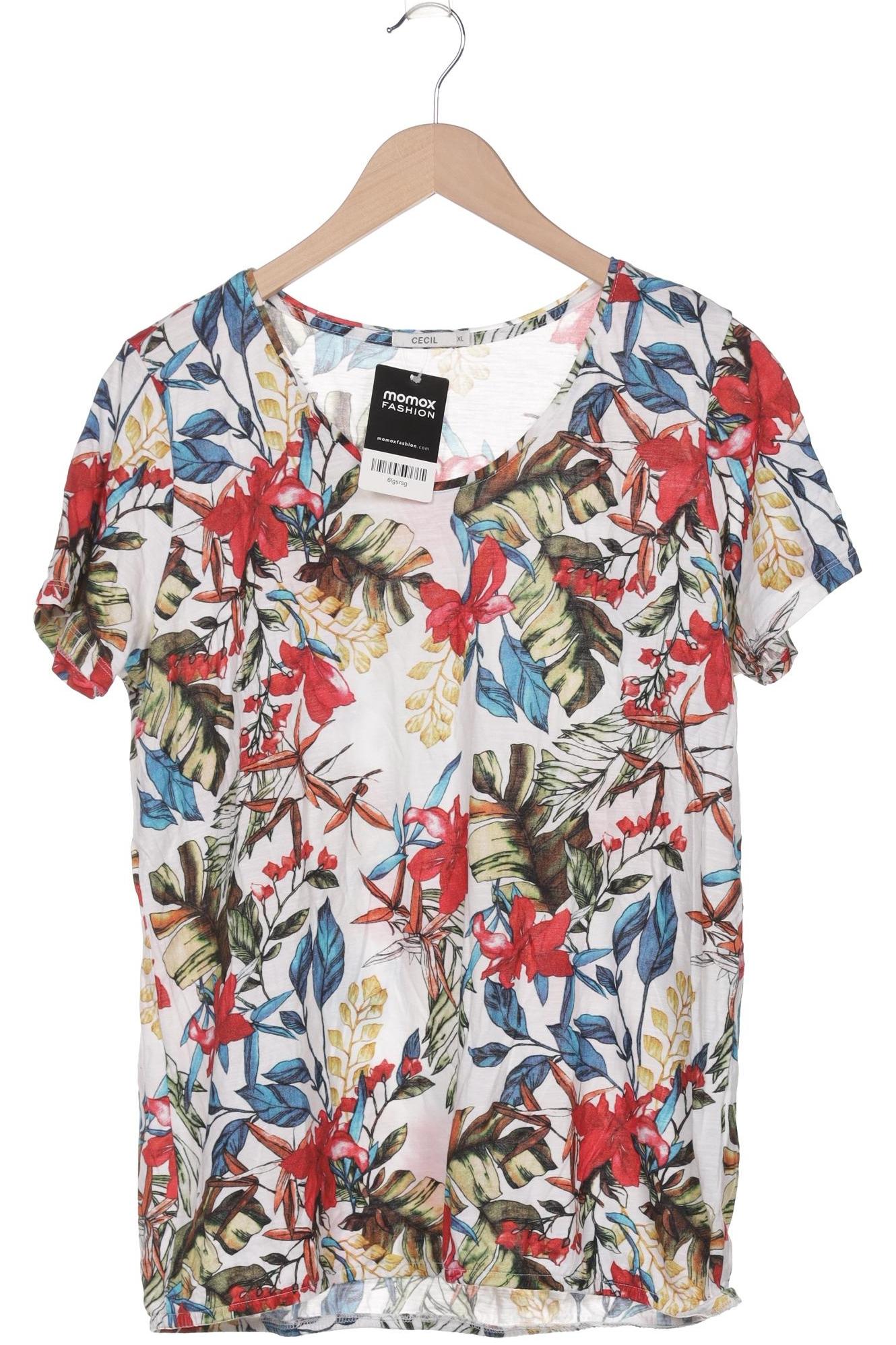 

Cecil Damen T-Shirt, mehrfarbig, Gr. 44