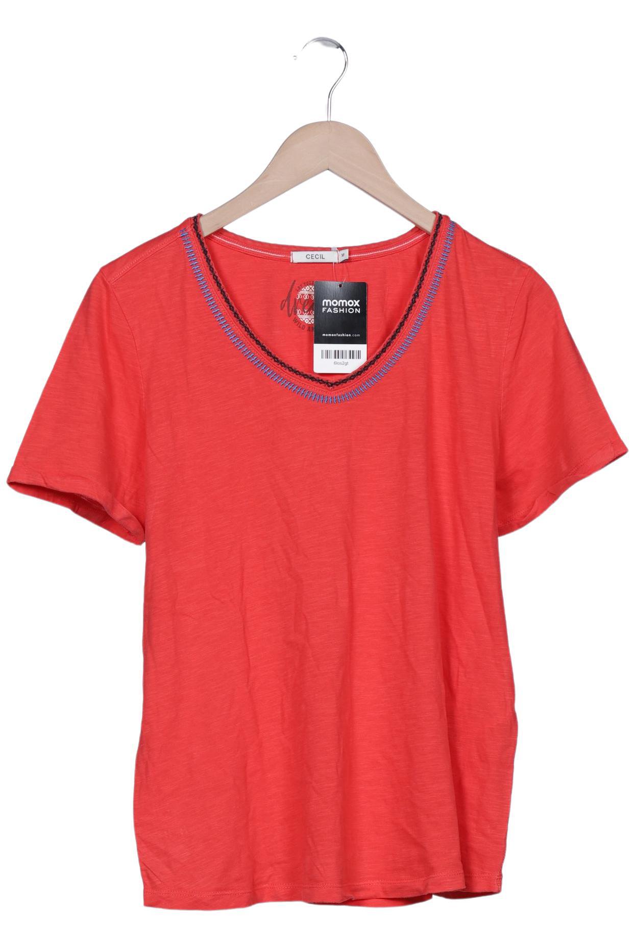 

Cecil Damen T-Shirt, rot, Gr. 38