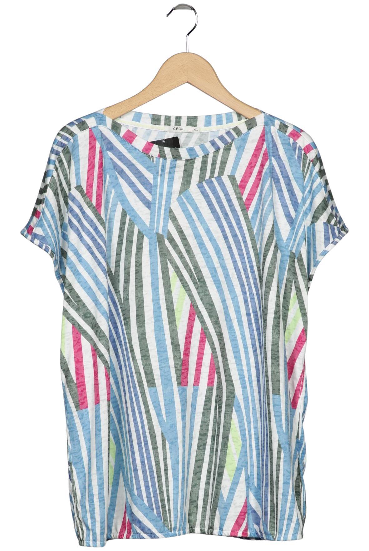

Cecil Damen T-Shirt, mehrfarbig, Gr. 46
