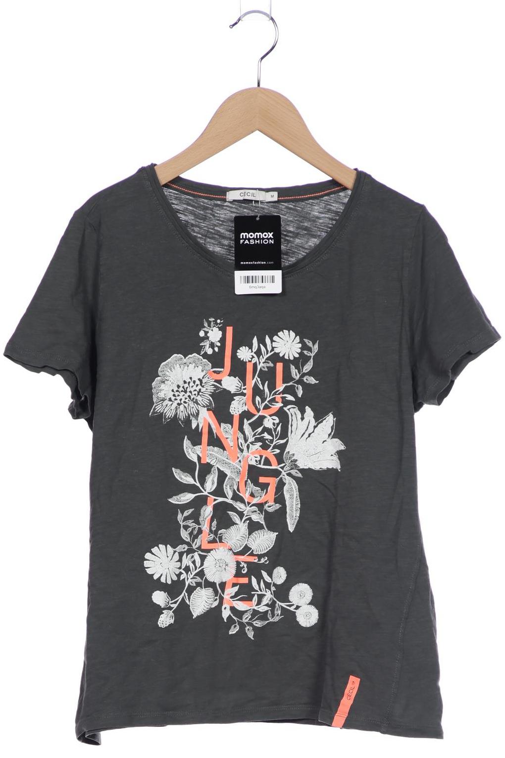 

Cecil Damen T-Shirt, grau, Gr. 38