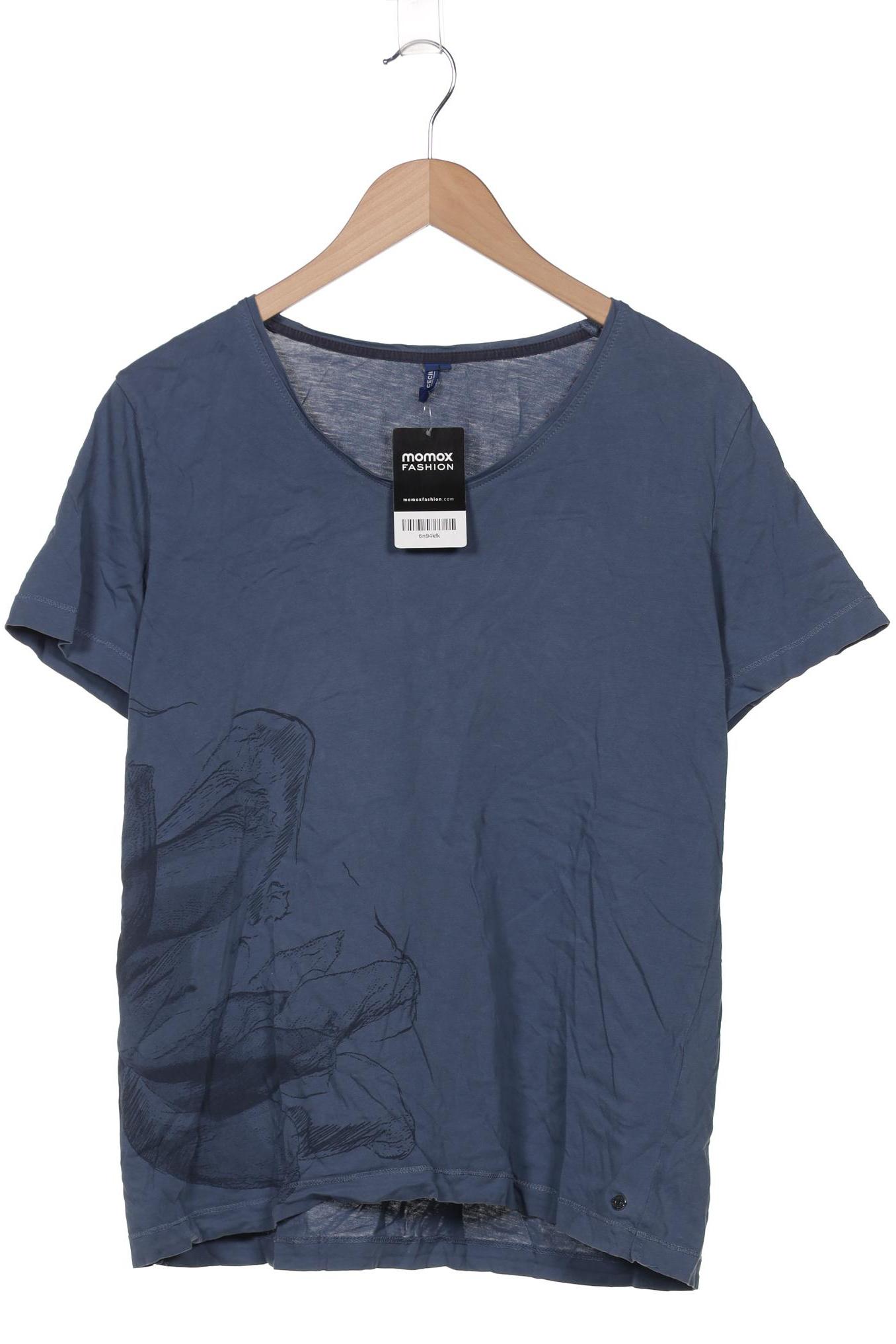 

CECIL Damen T-Shirt, blau