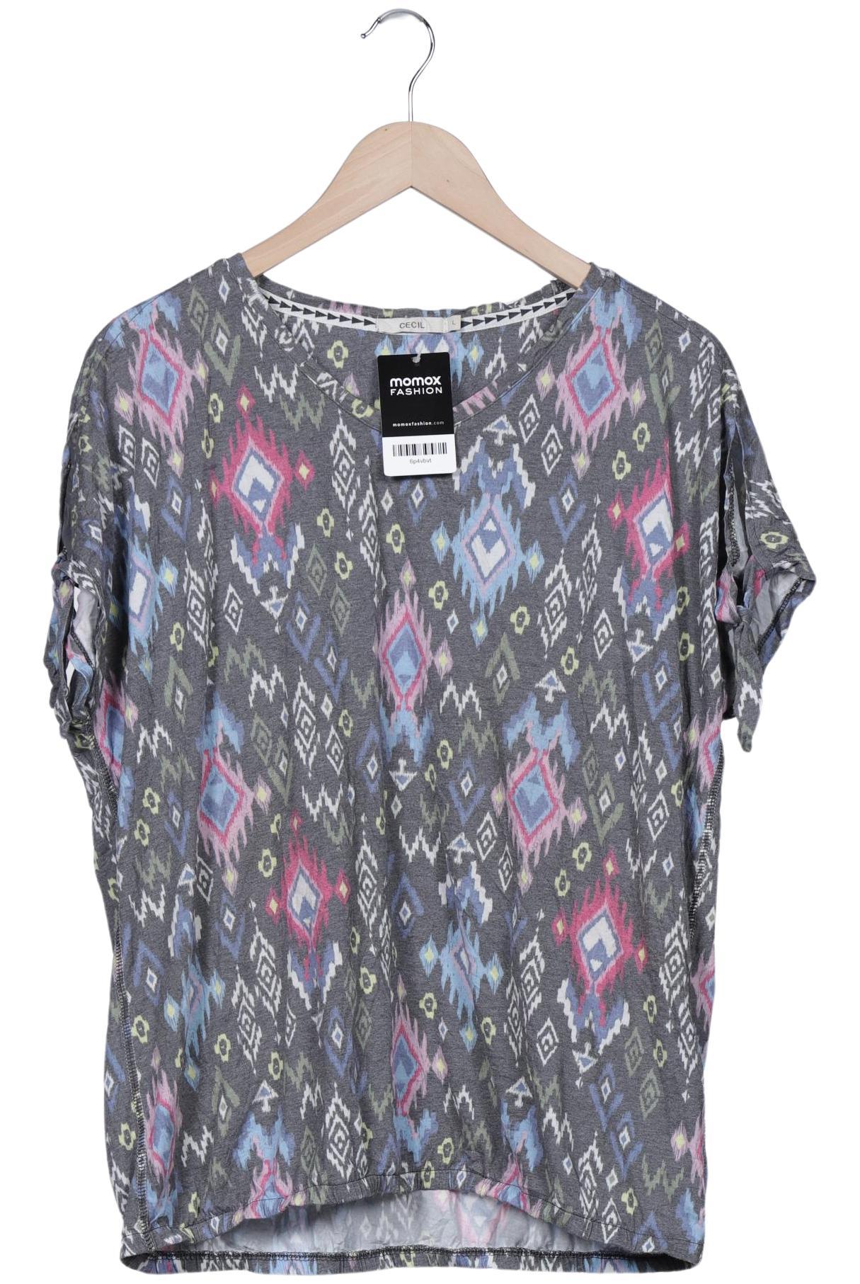 

Cecil Damen T-Shirt, mehrfarbig, Gr. 42