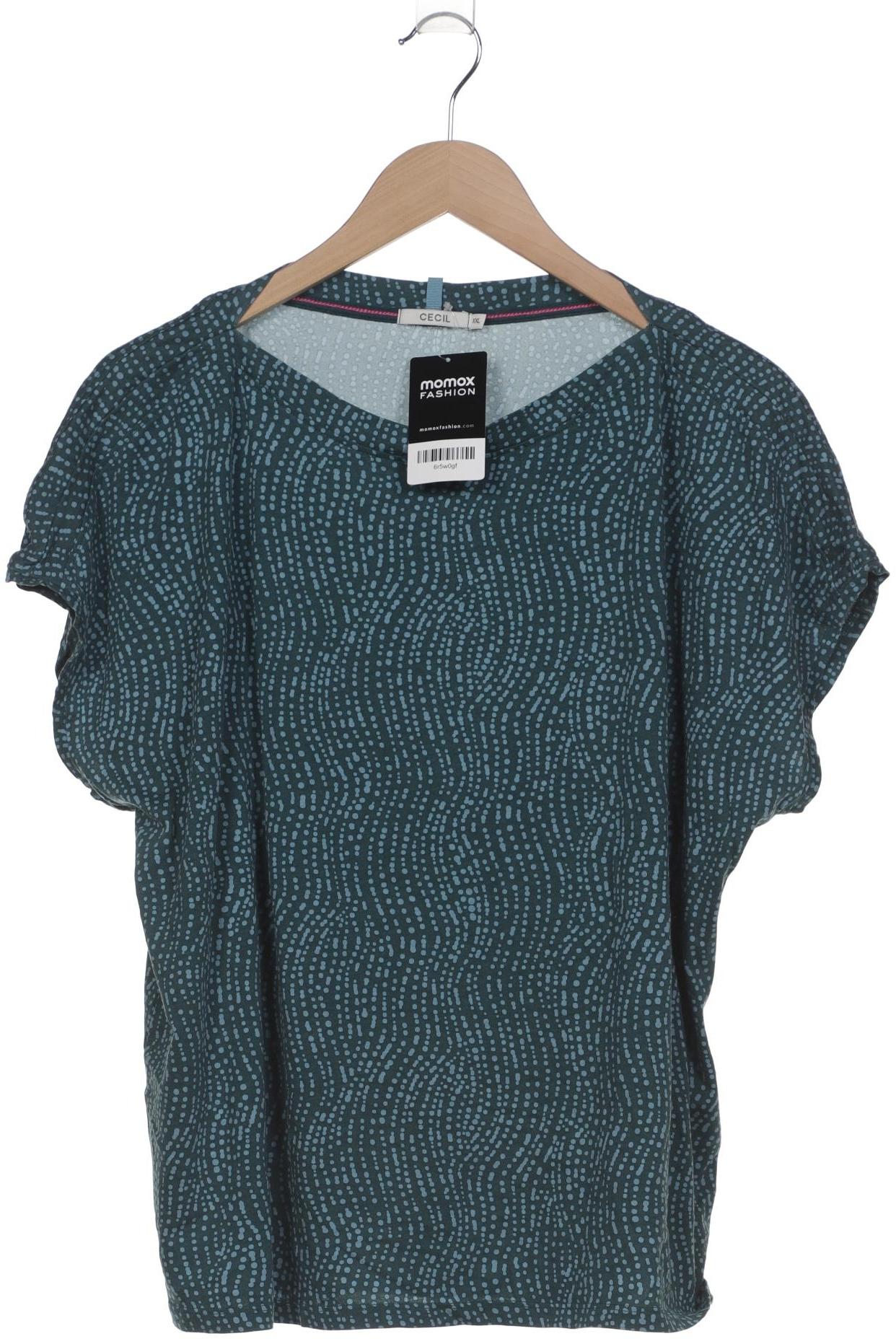 

Cecil Damen T-Shirt, türkis, Gr. 46