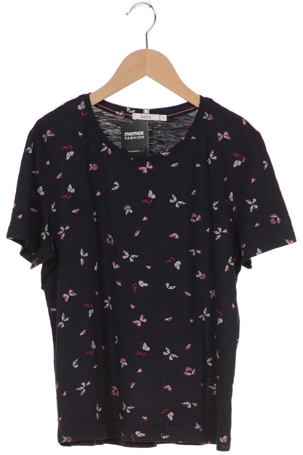 

Cecil Damen T-Shirt, marineblau, Gr. 36