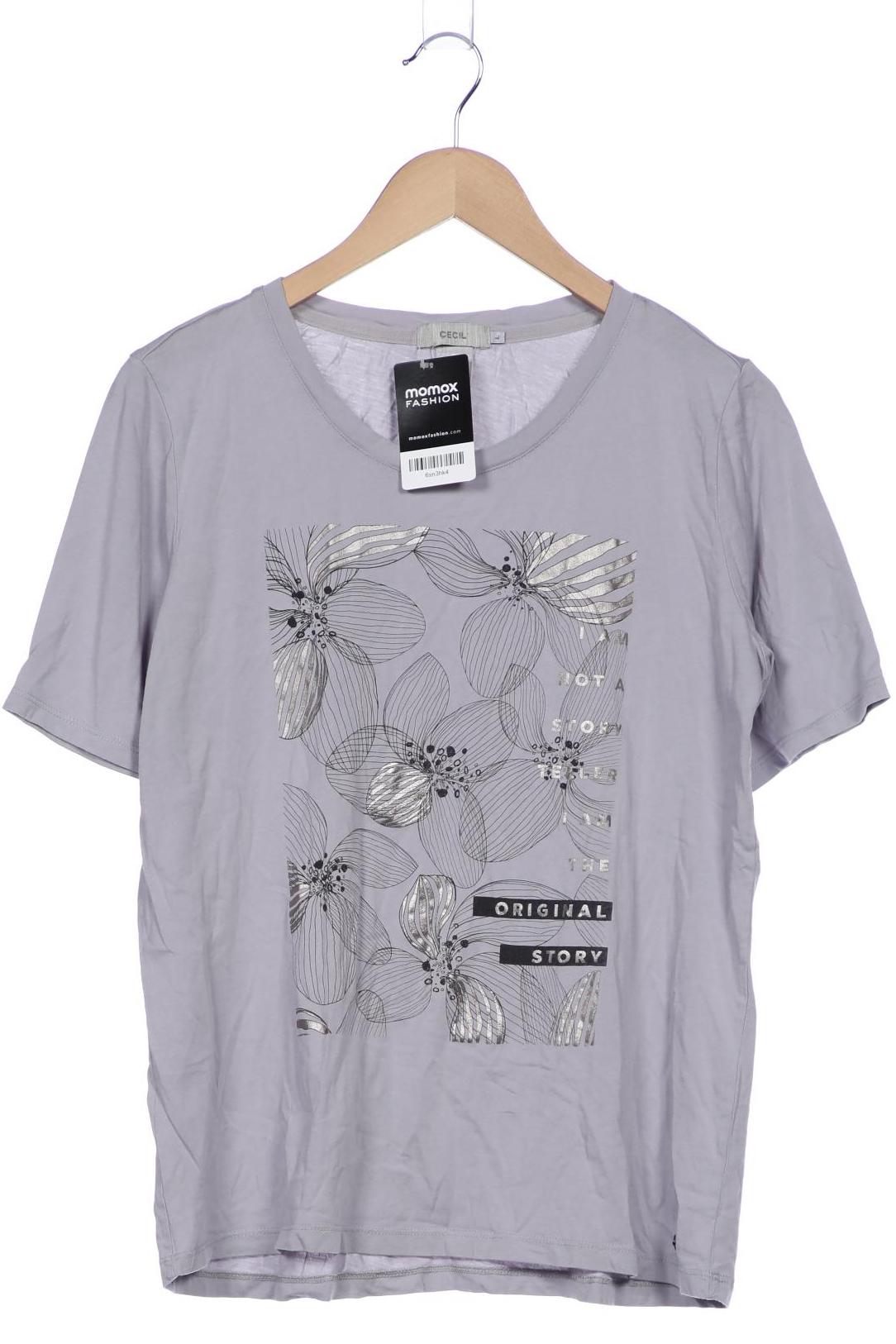 

Cecil Damen T-Shirt, grau, Gr. 42