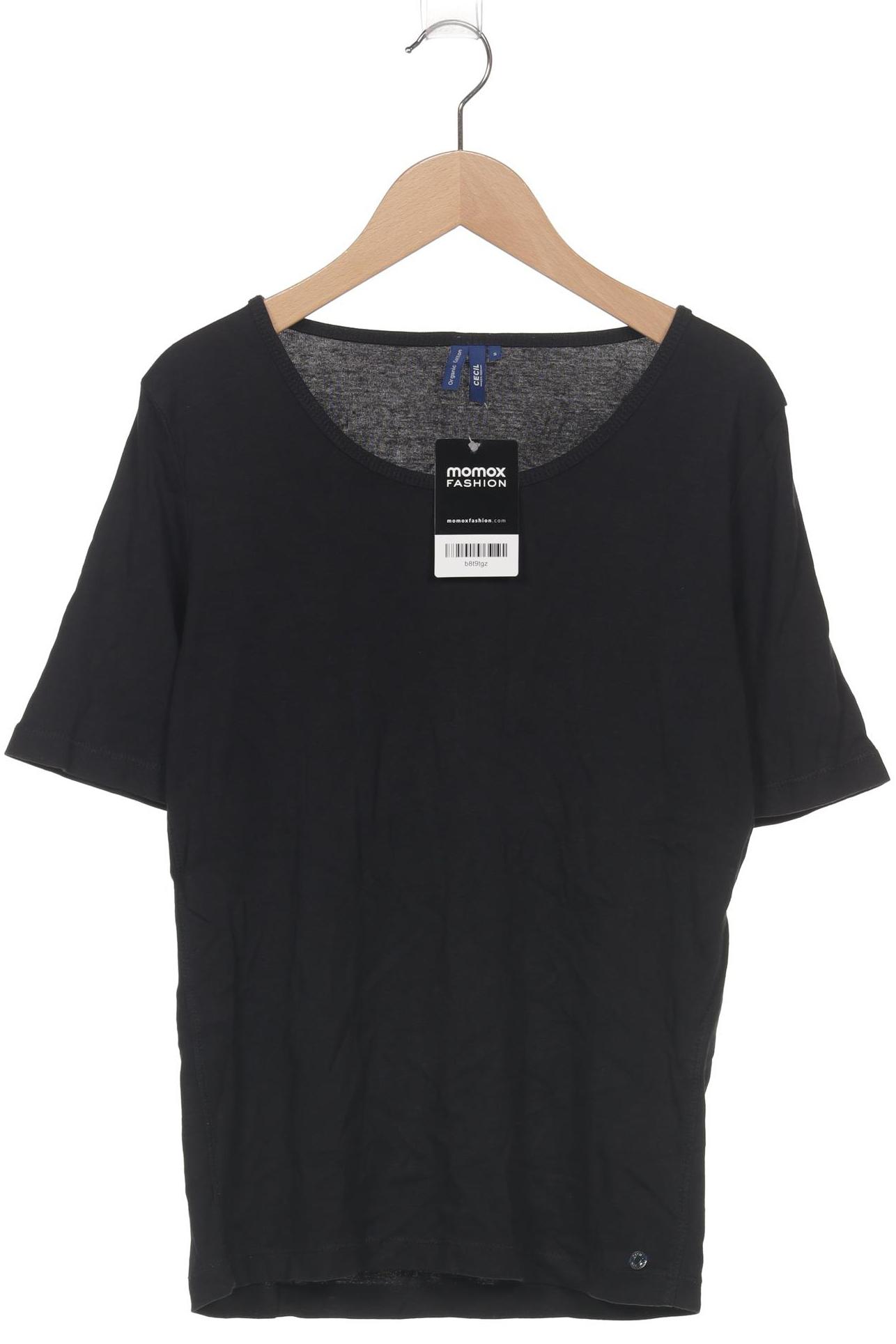 

Cecil Damen T-Shirt, schwarz, Gr. 36