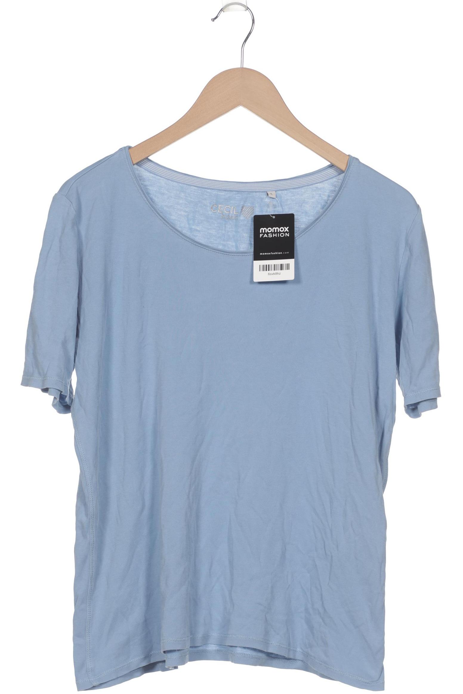 

Cecil Damen T-Shirt, blau, Gr. 42