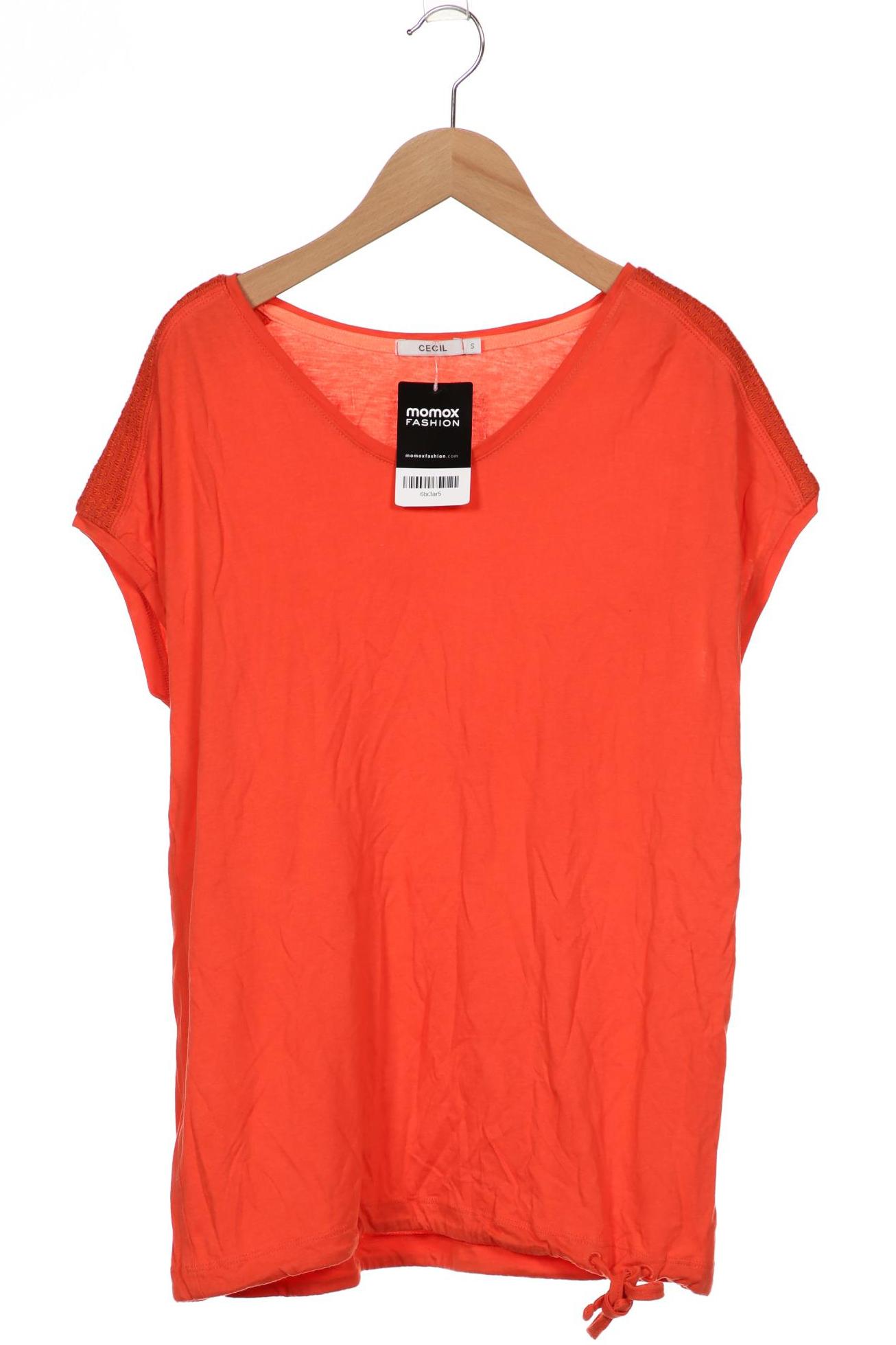 

CECIL Damen T-Shirt, orange