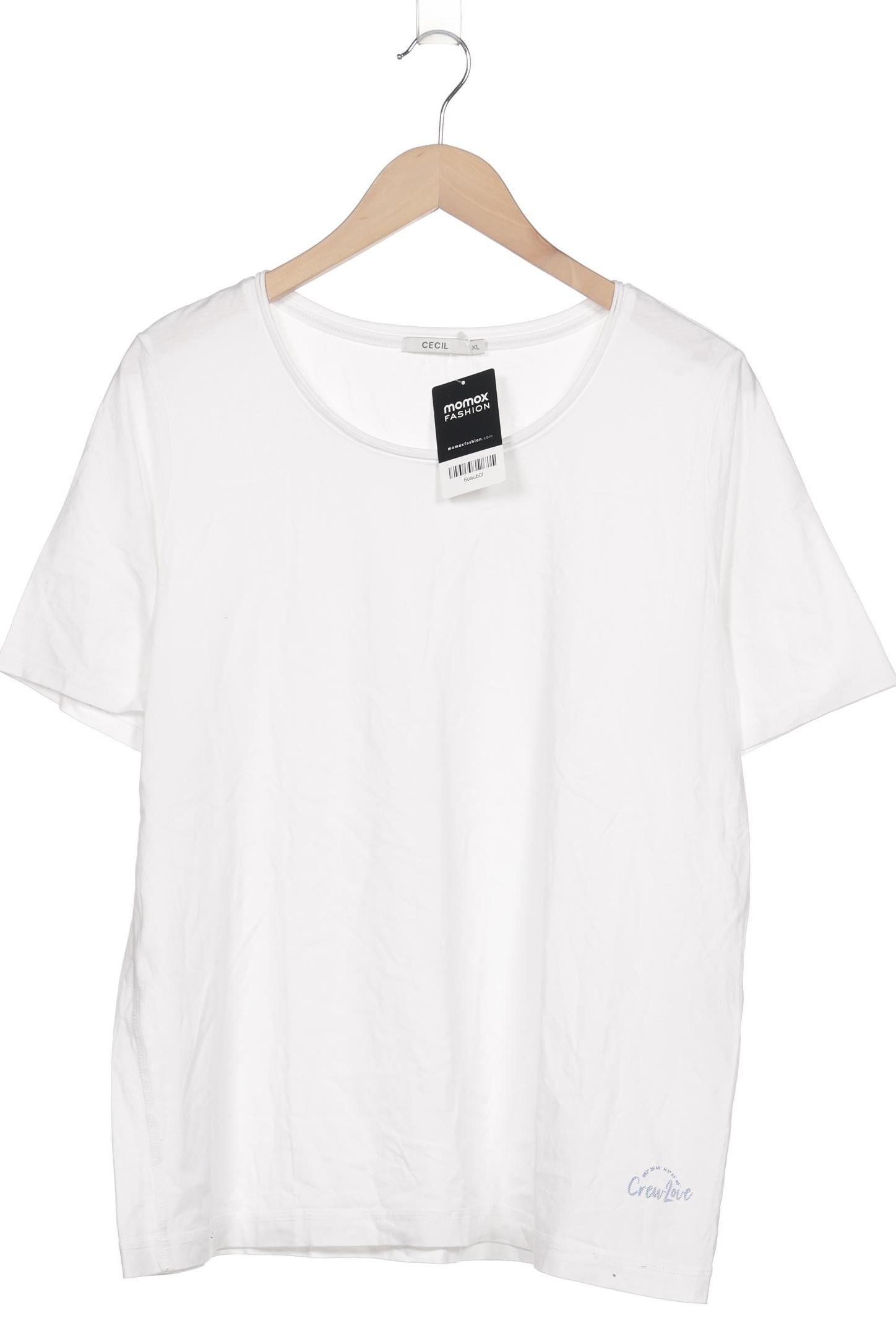 

Cecil Damen T-Shirt, weiß, Gr. 44