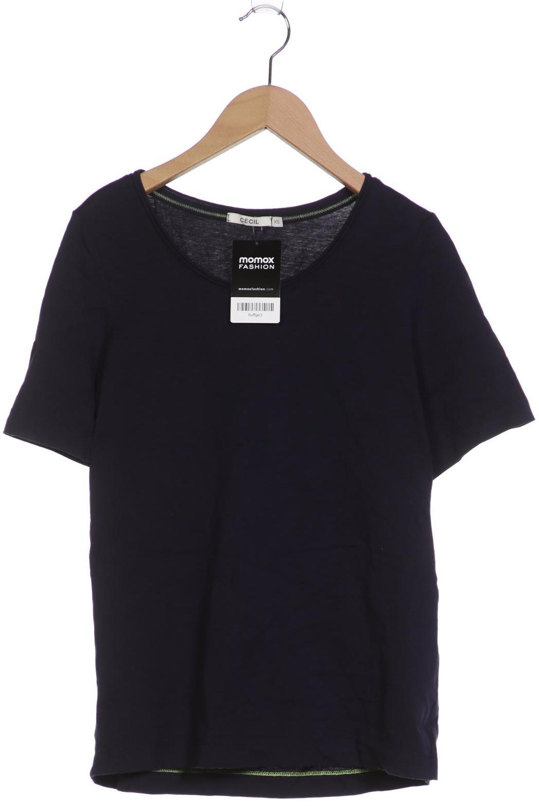 

CECIL Damen T-Shirt, marineblau