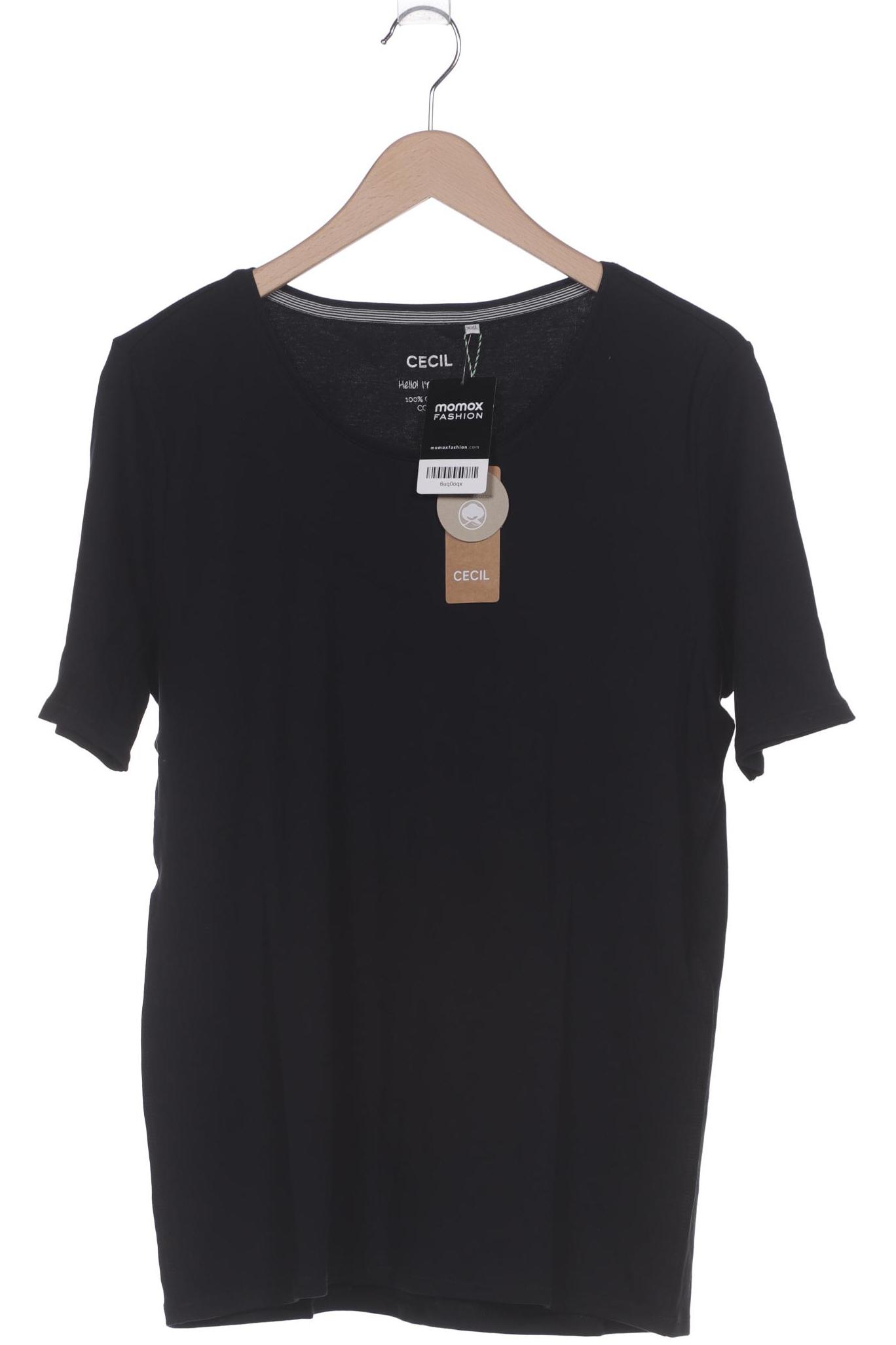 

Cecil Damen T-Shirt, schwarz, Gr. 46