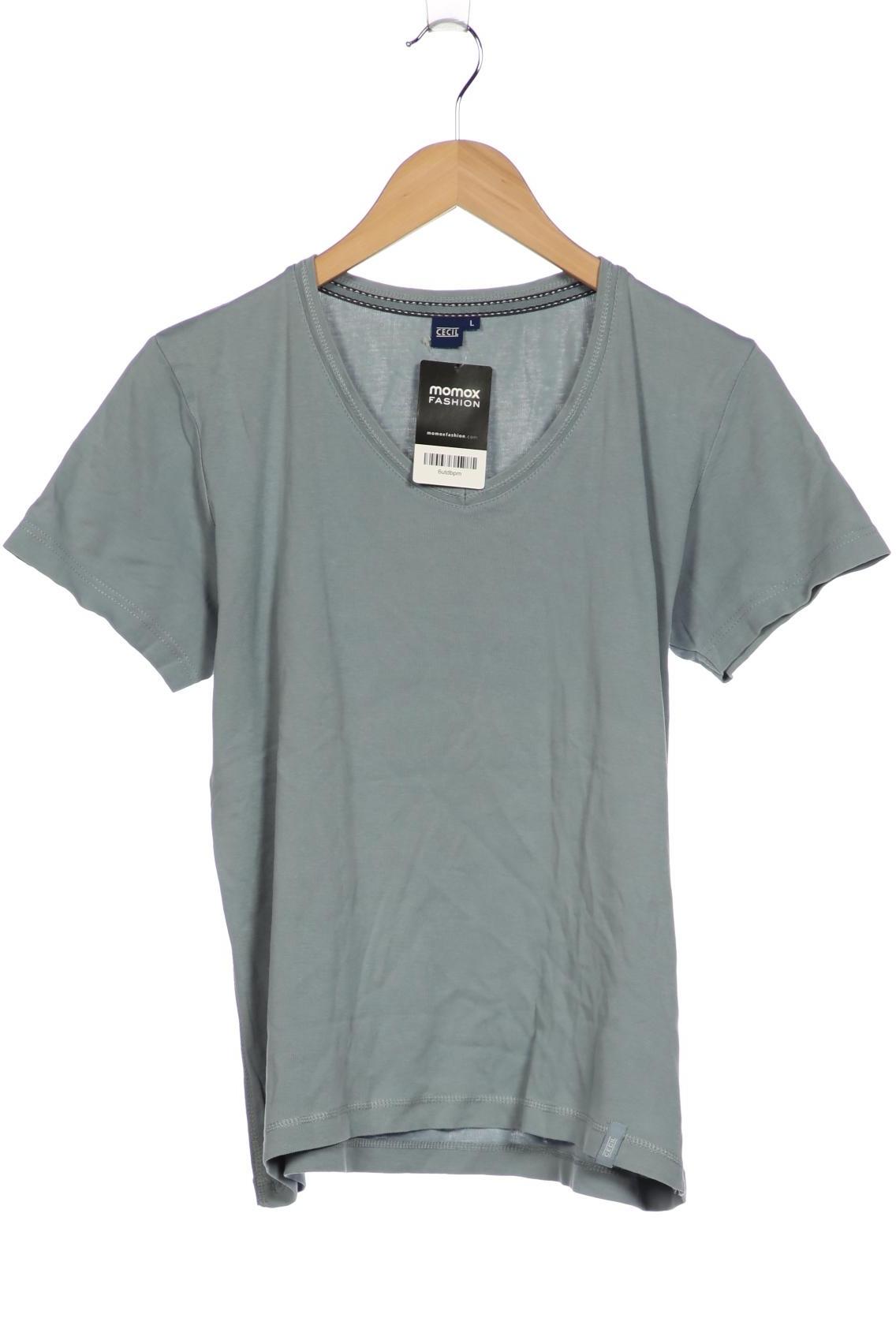 

Cecil Damen T-Shirt, blau, Gr. 42